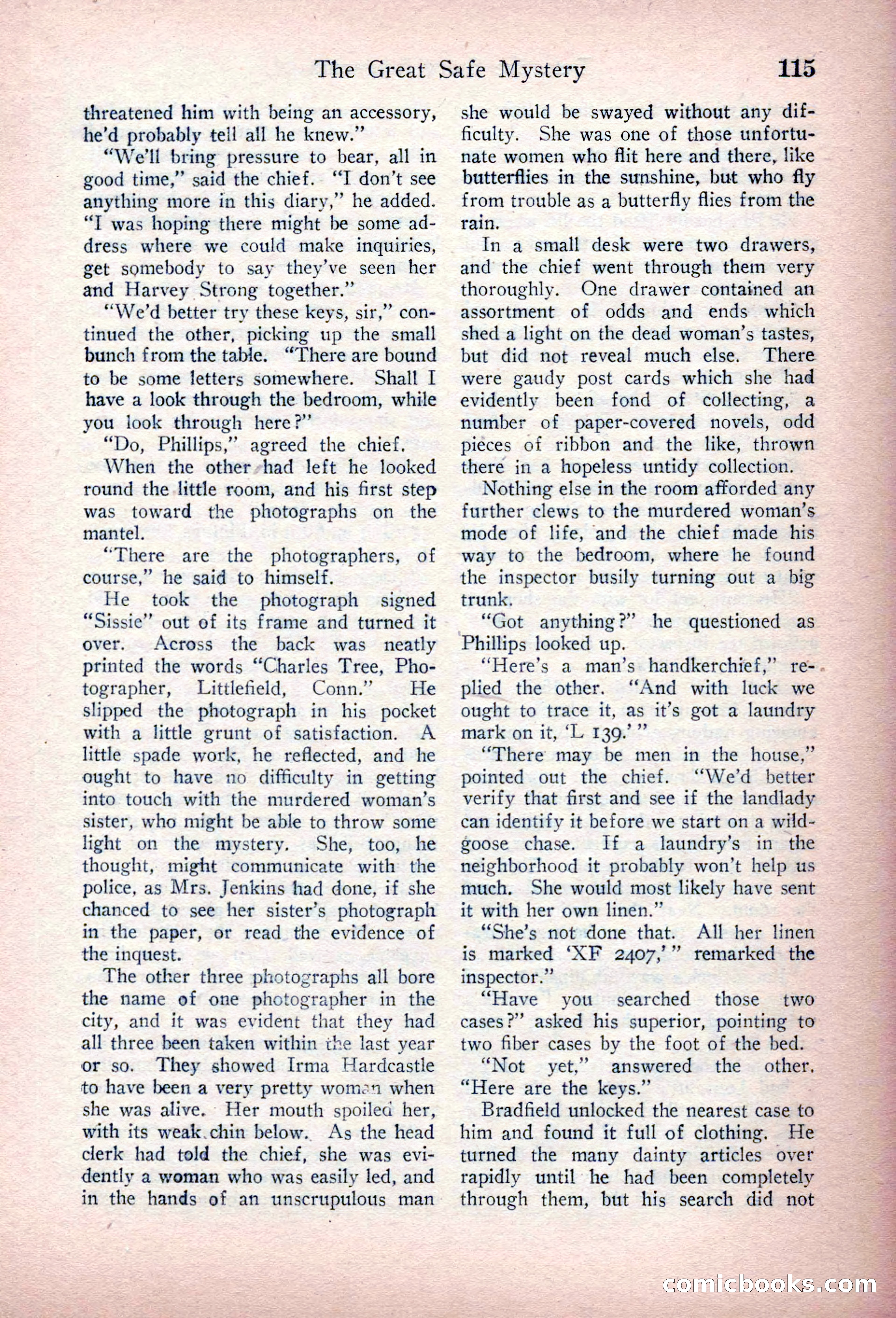 Detective Story Magazine, March 3, 1923 — page 125 of 172