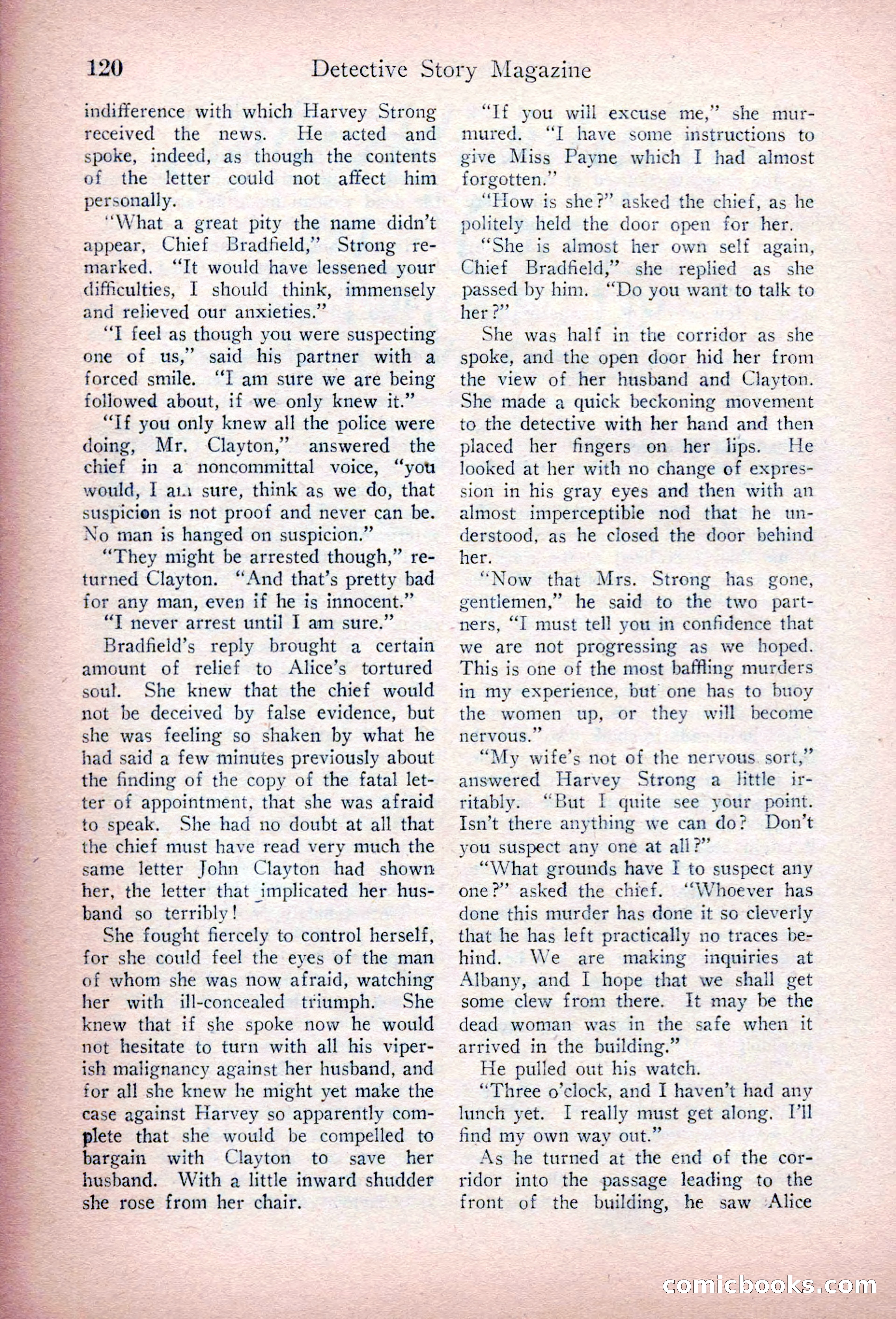 Detective Story Magazine, March 3, 1923 — page 130 of 172
