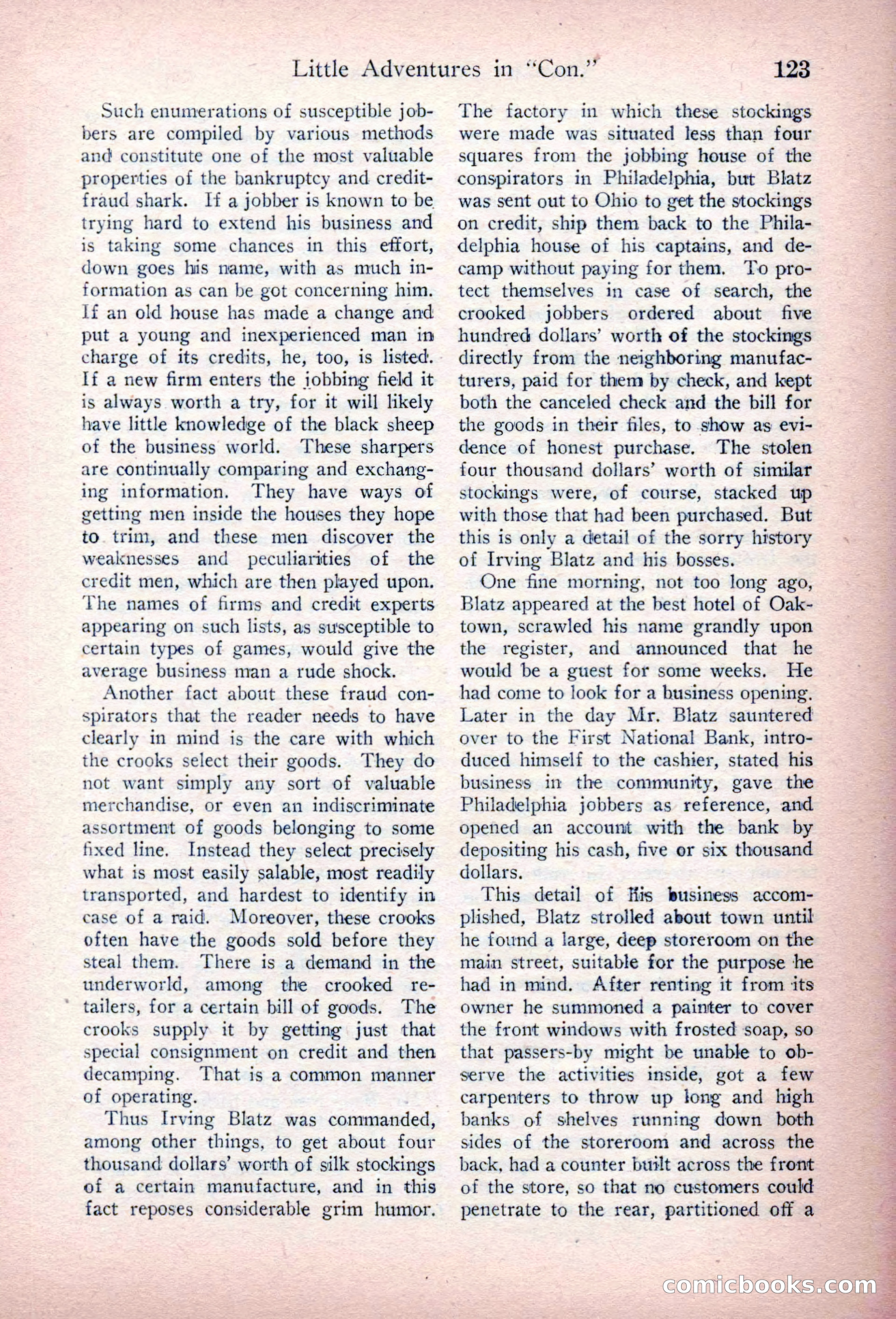 Detective Story Magazine, March 3, 1923 — page 133 of 172