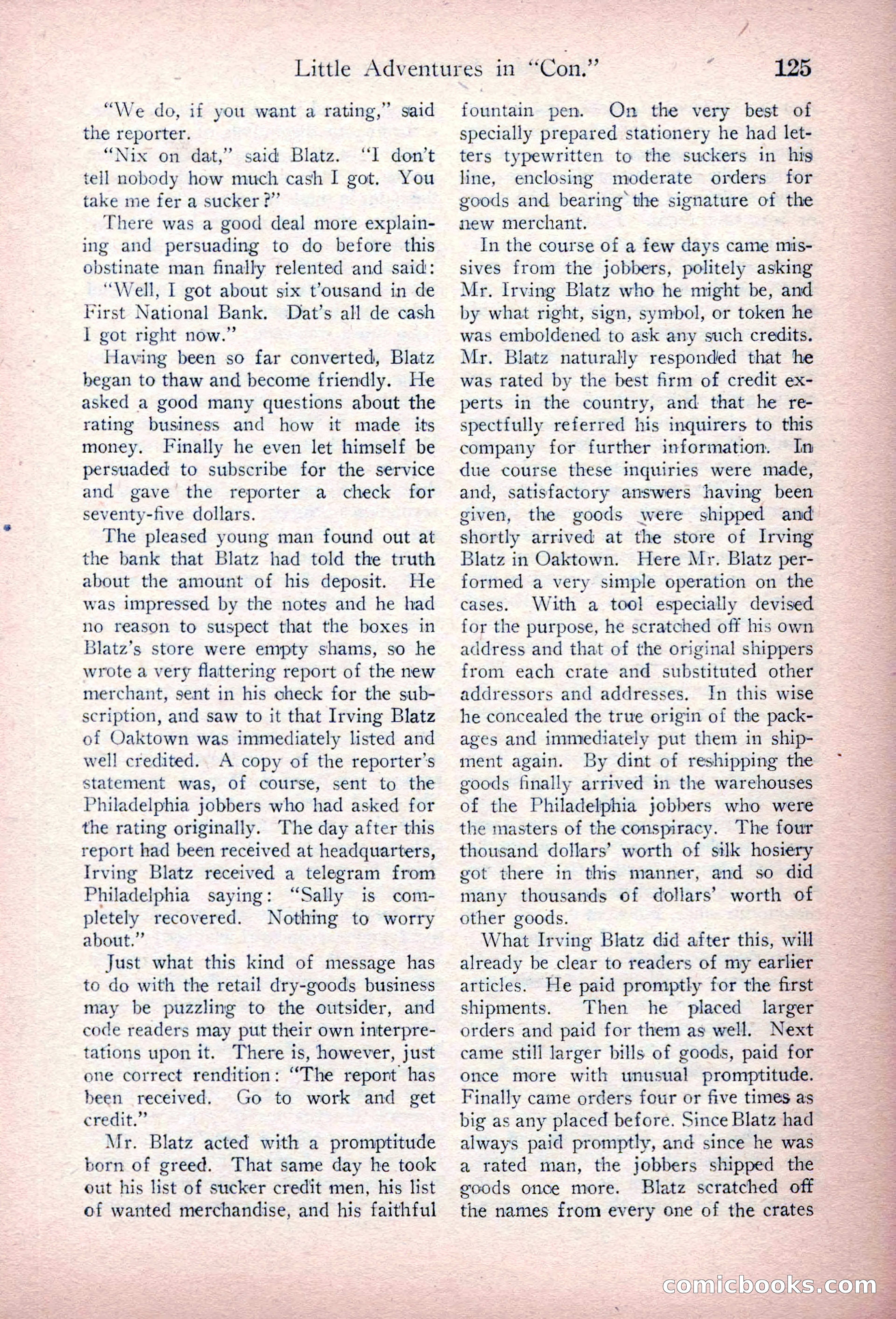 Detective Story Magazine, March 3, 1923 — page 135 of 172