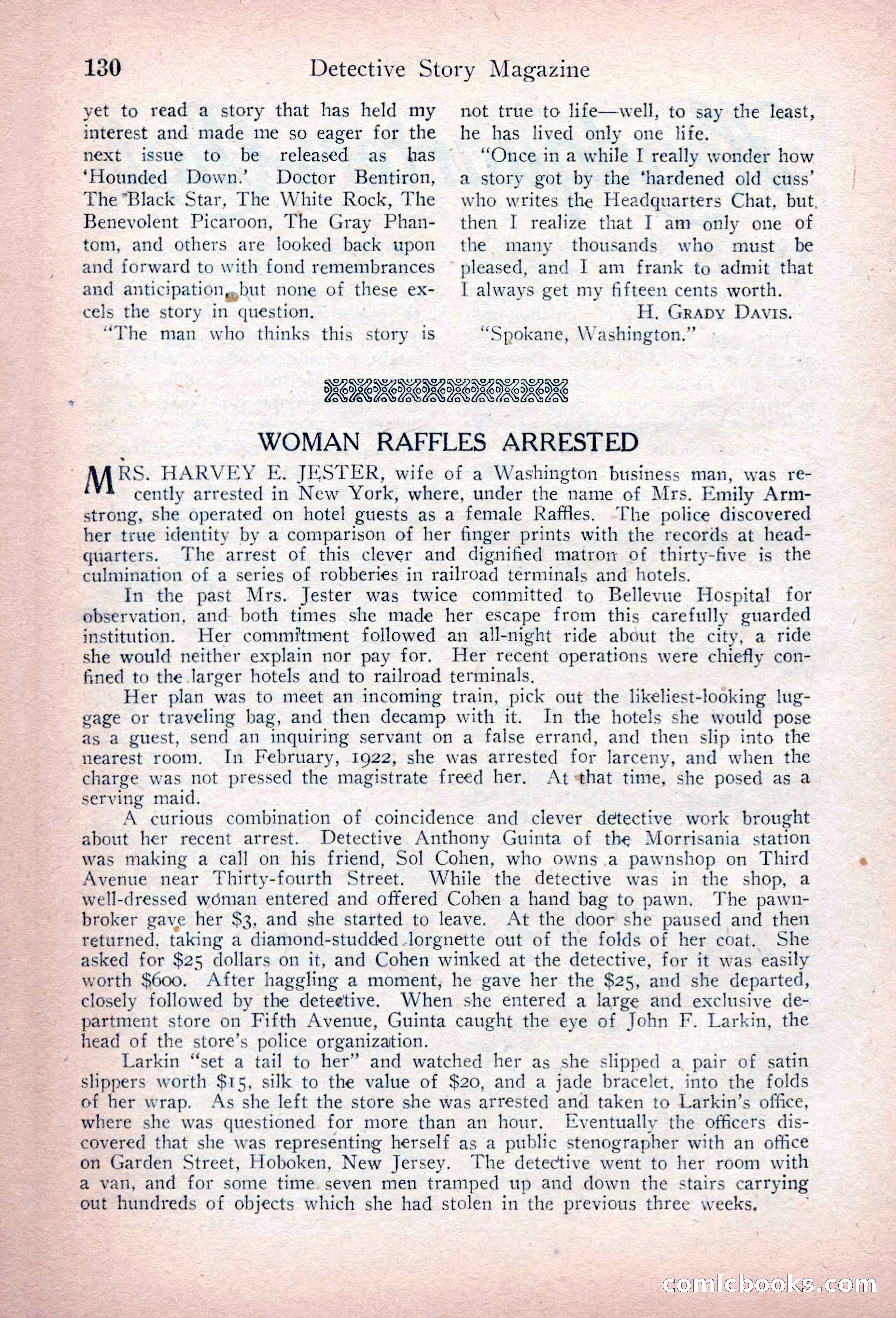 Detective Story Magazine, March 3, 1923 — page 140 of 172