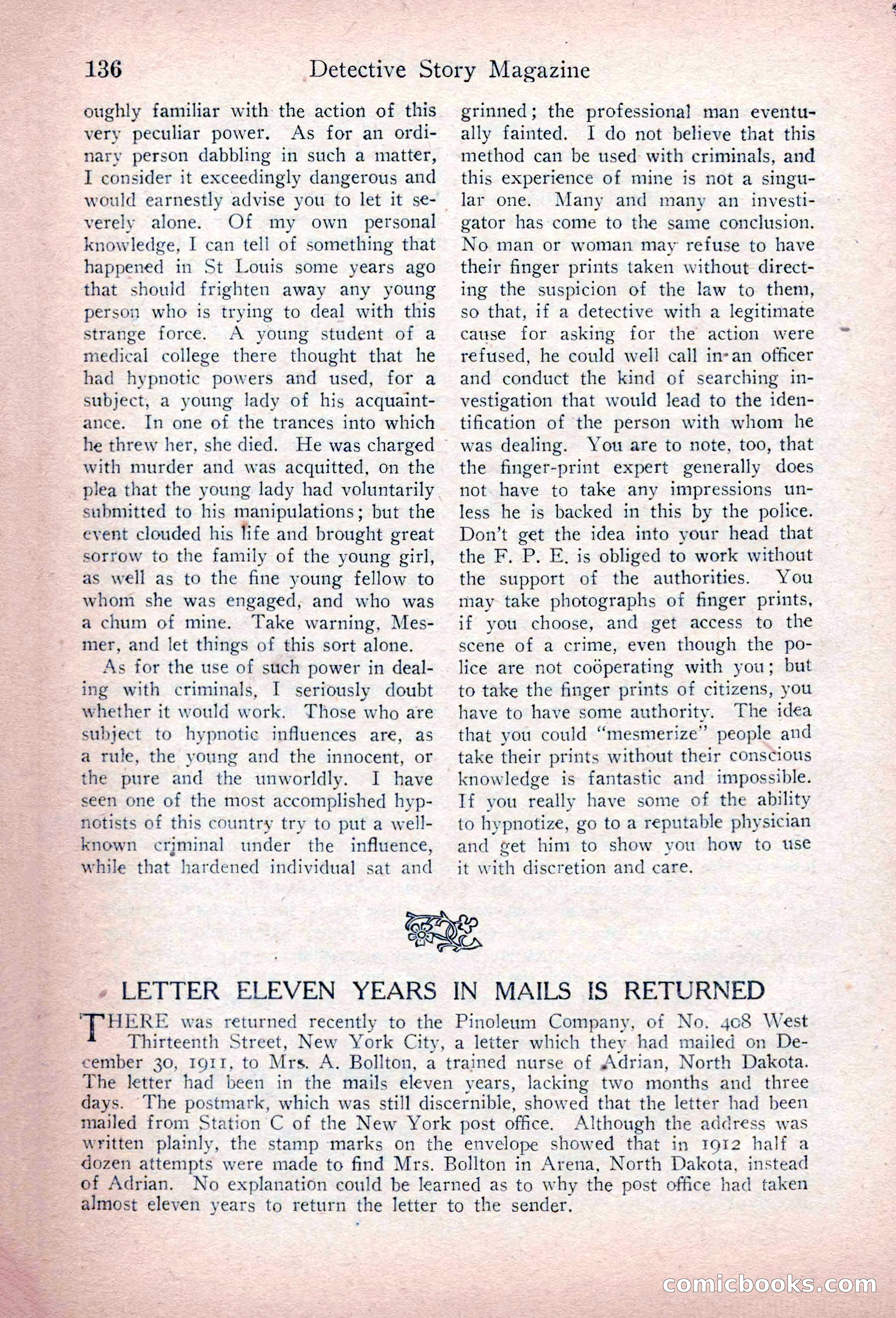 Detective Story Magazine, March 3, 1923 — page 146 of 172