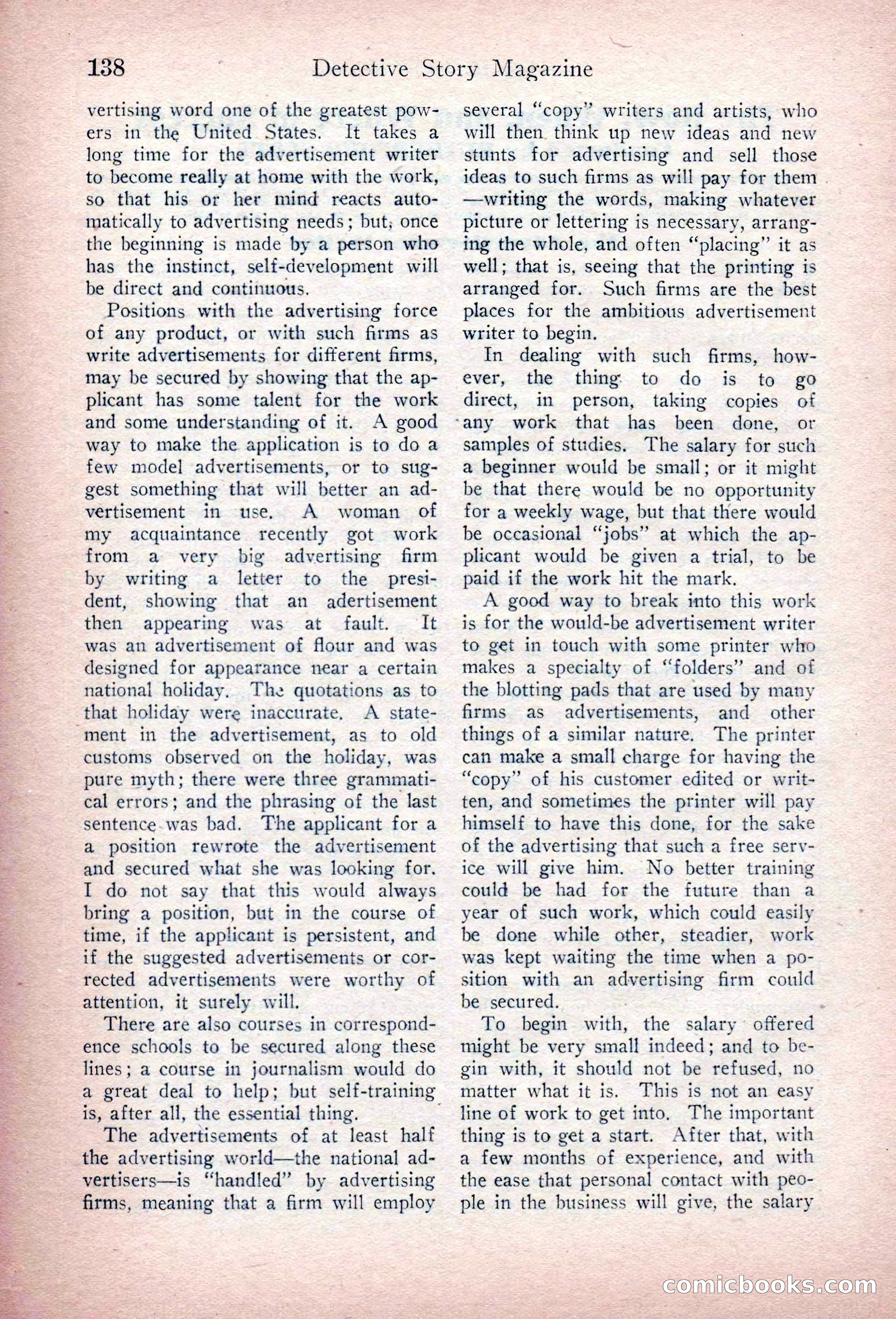 Detective Story Magazine, March 3, 1923 — page 148 of 172