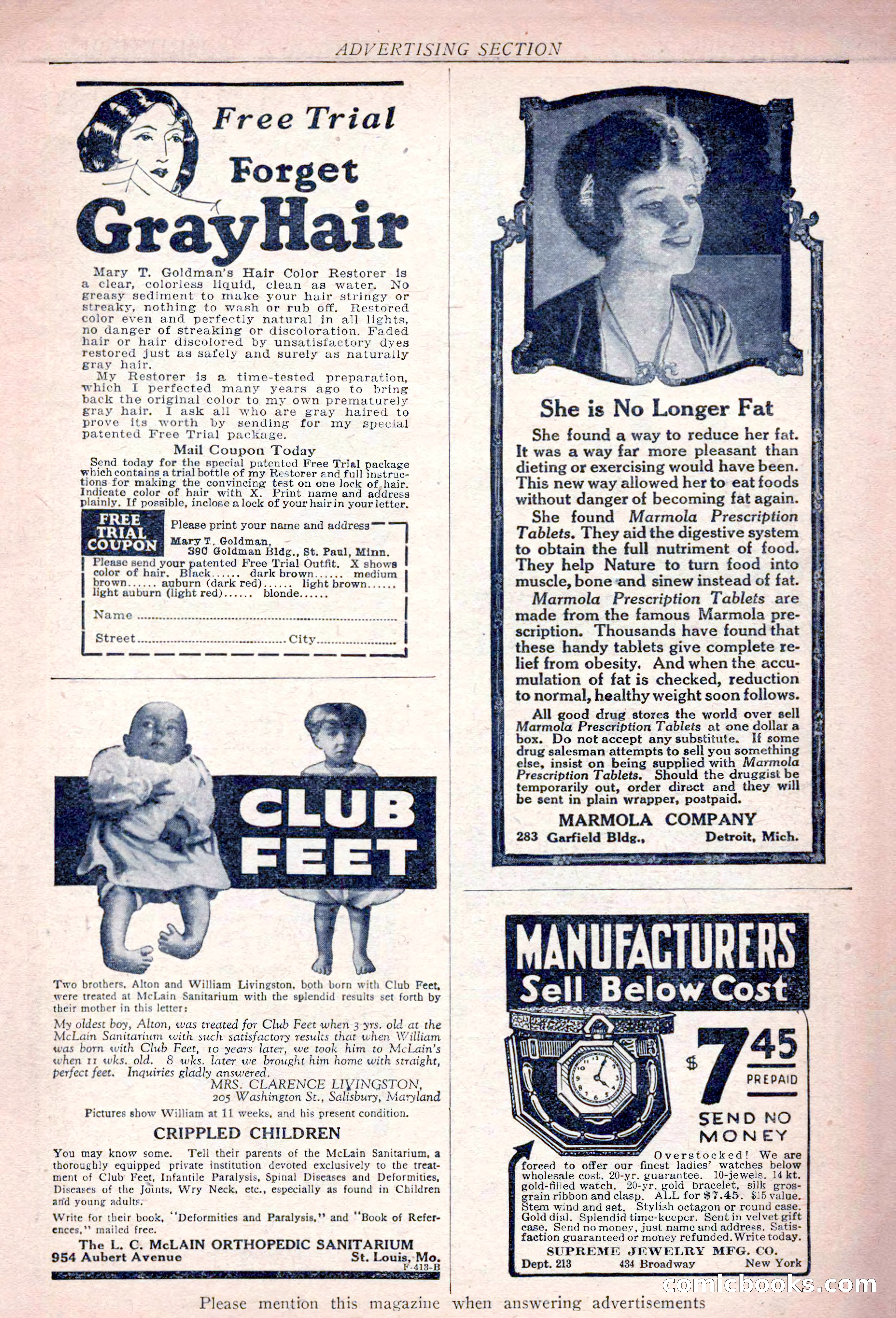 Detective Story Magazine, March 3, 1923 — page 167 of 172