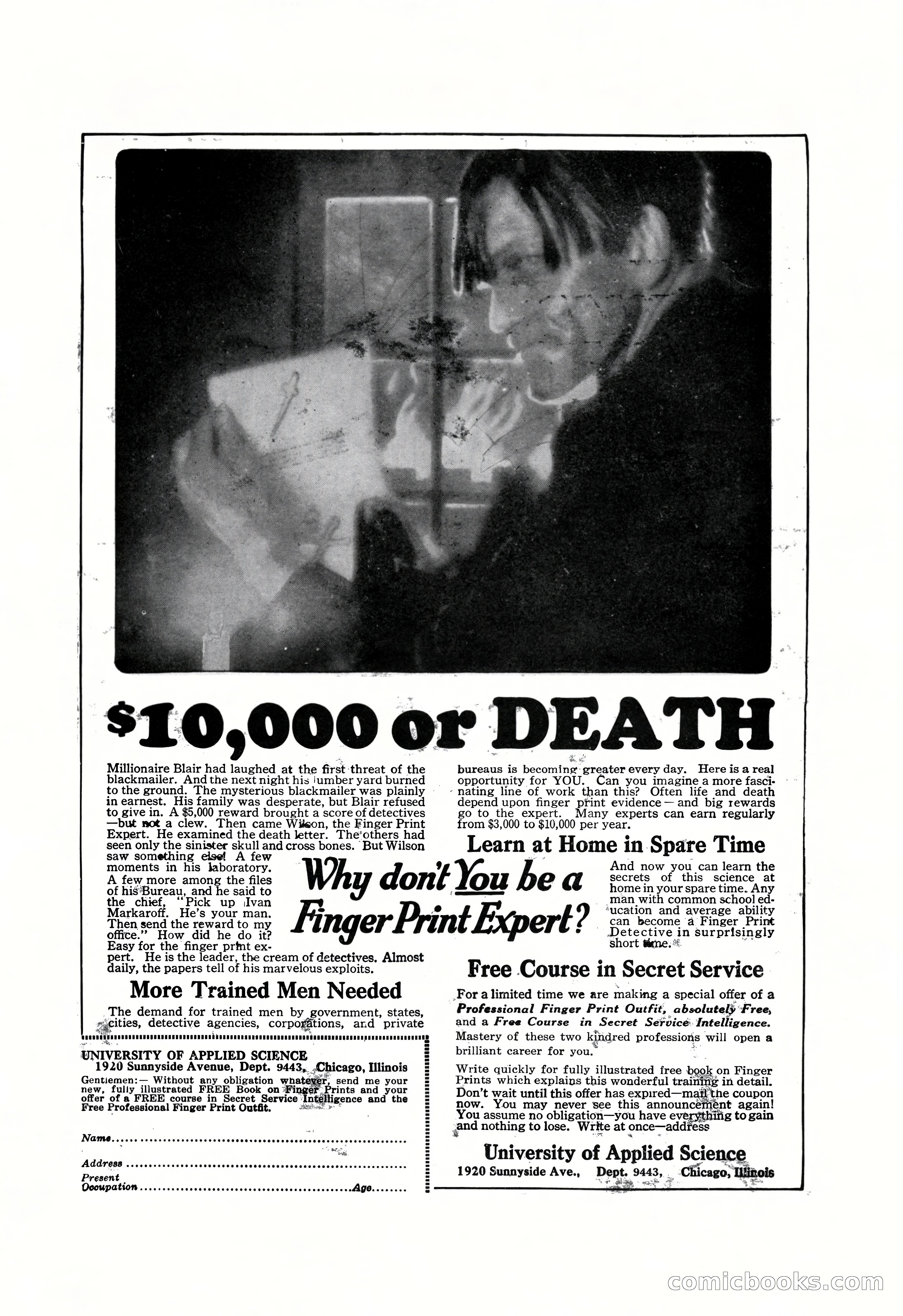 Detective Story Magazine, March 24, 1923 — page 2 of 148