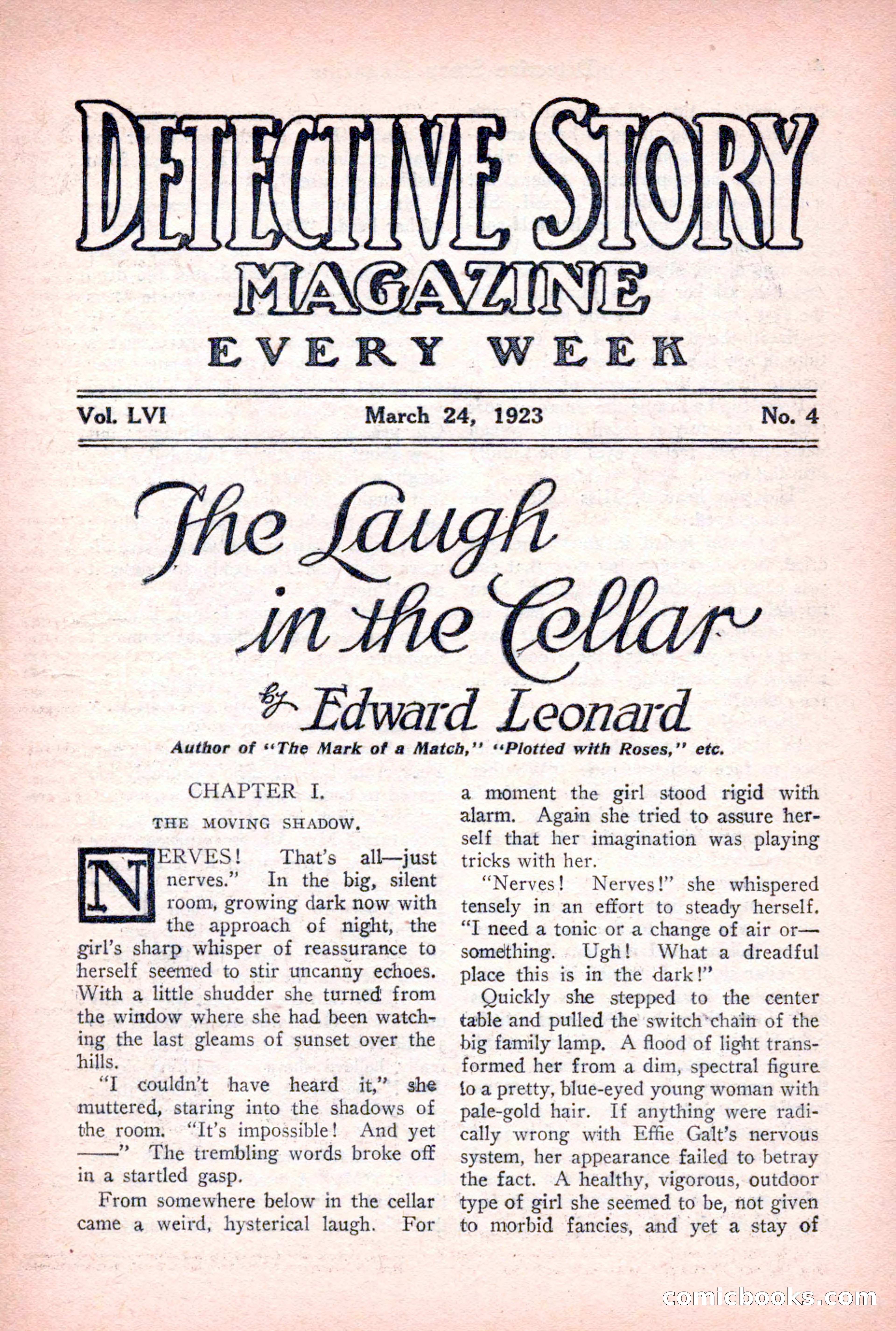 Detective Story Magazine, March 24, 1923 — page 5 of 148