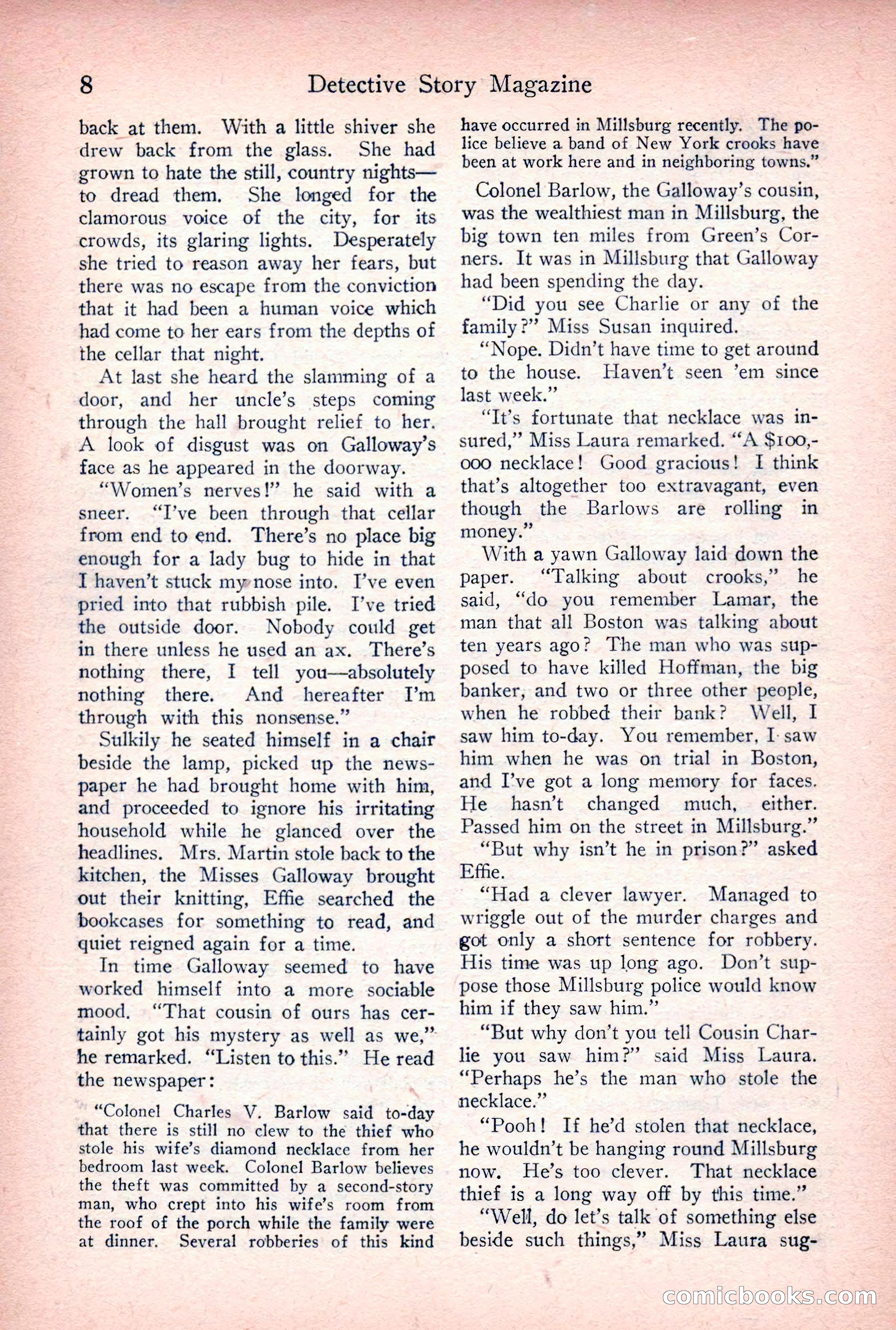 Detective Story Magazine, March 24, 1923 — page 10 of 148