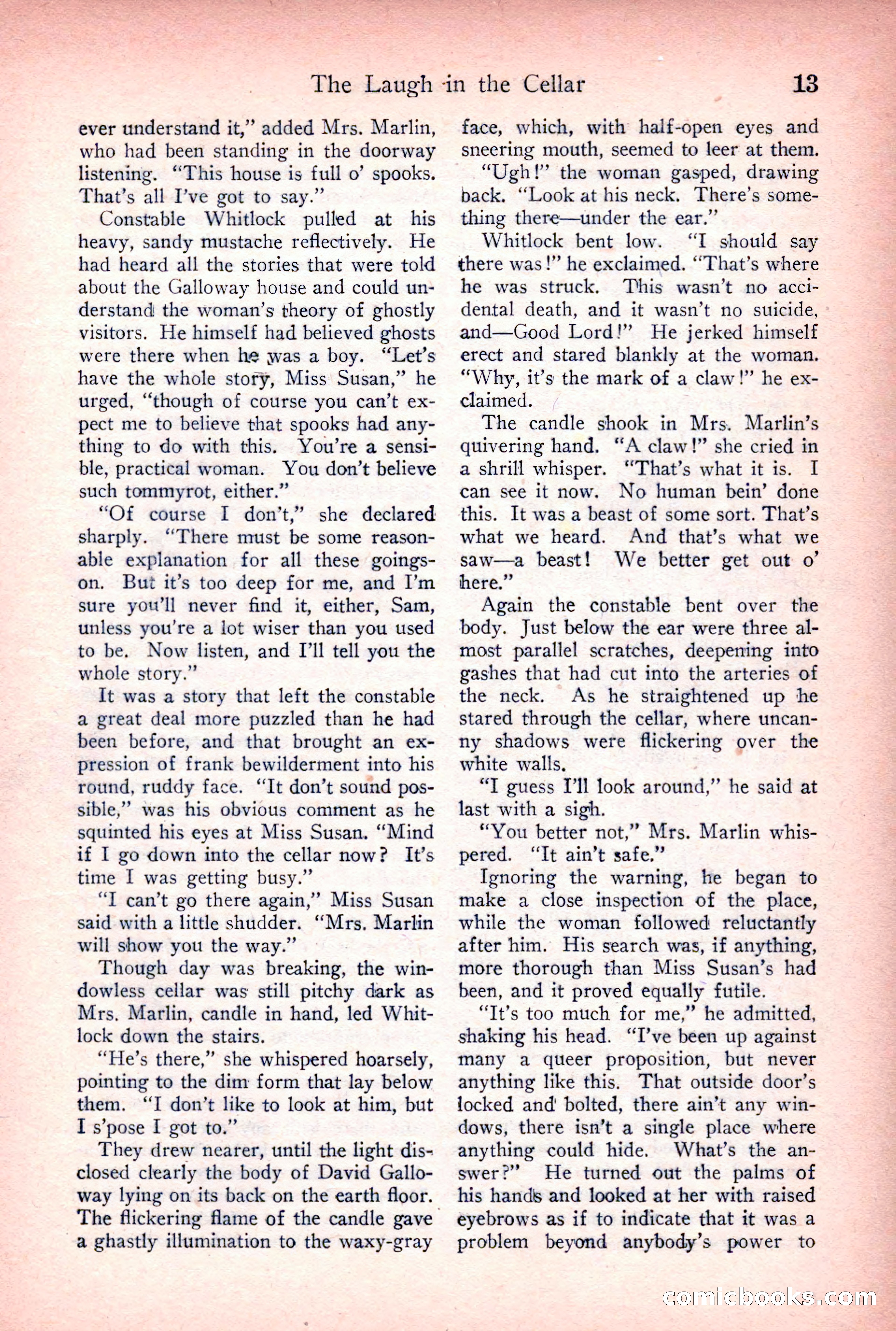 Detective Story Magazine, March 24, 1923 — page 15 of 148