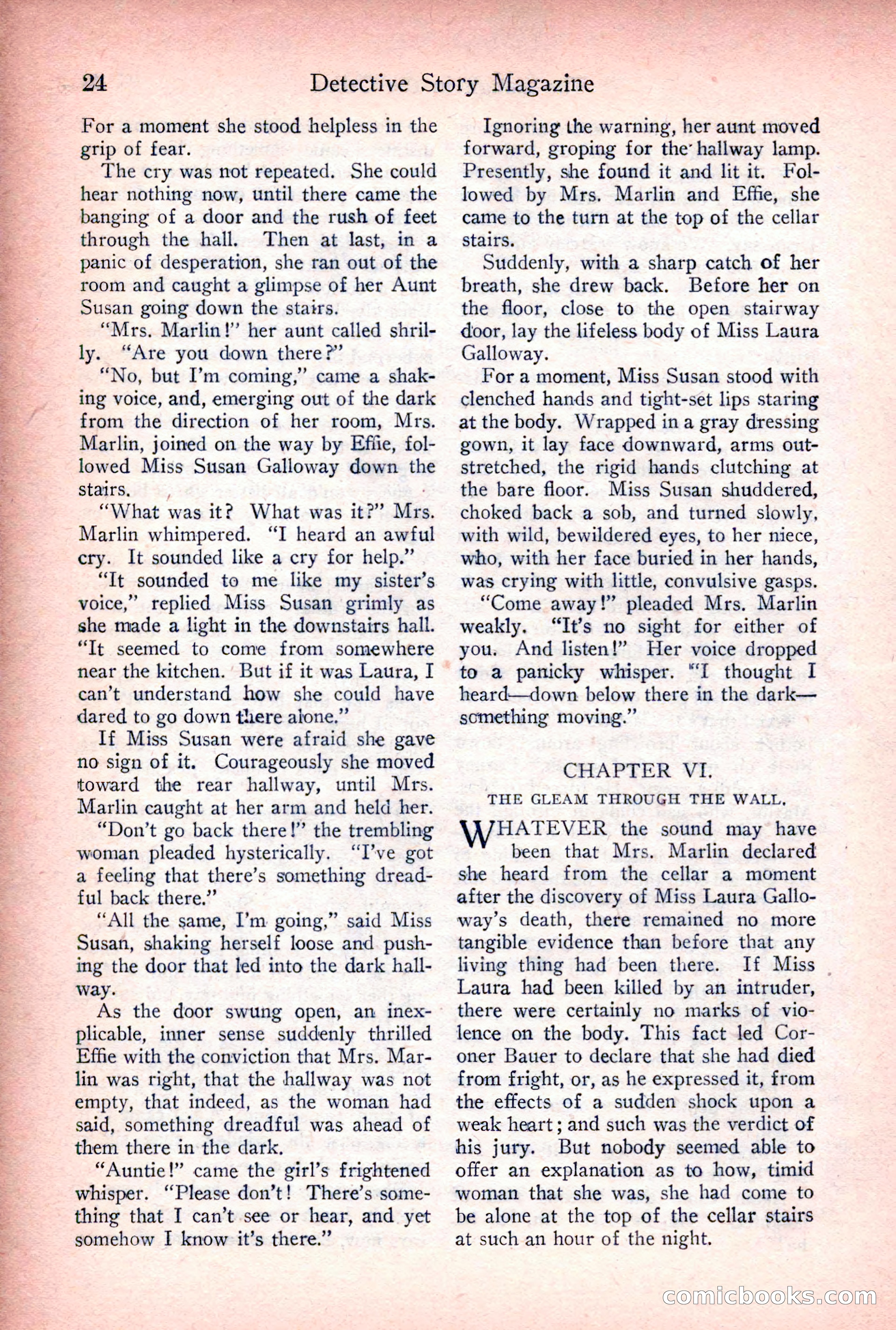 Detective Story Magazine, March 24, 1923 — page 26 of 148