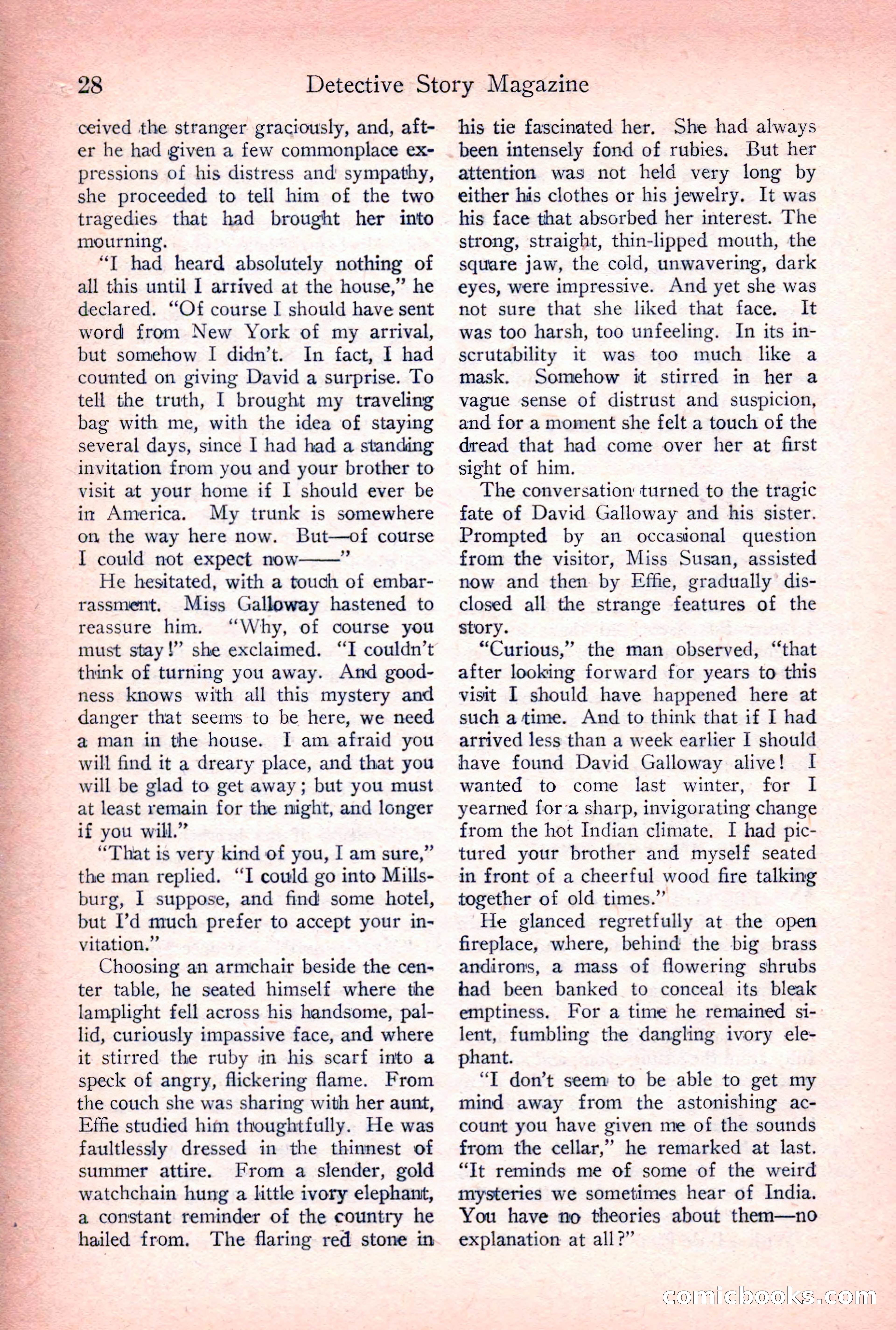 Detective Story Magazine, March 24, 1923 — page 30 of 148