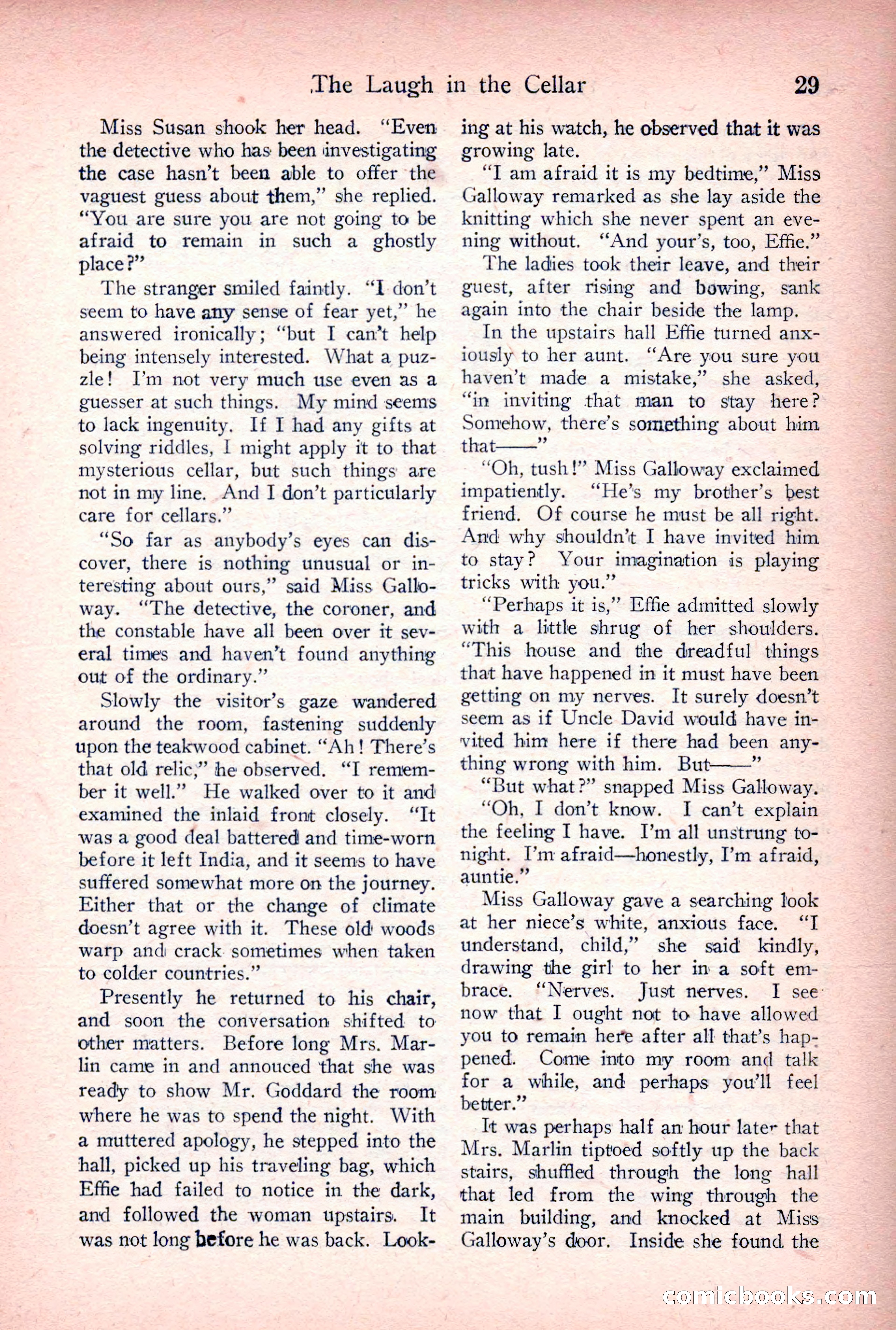 Detective Story Magazine, March 24, 1923 — page 31 of 148