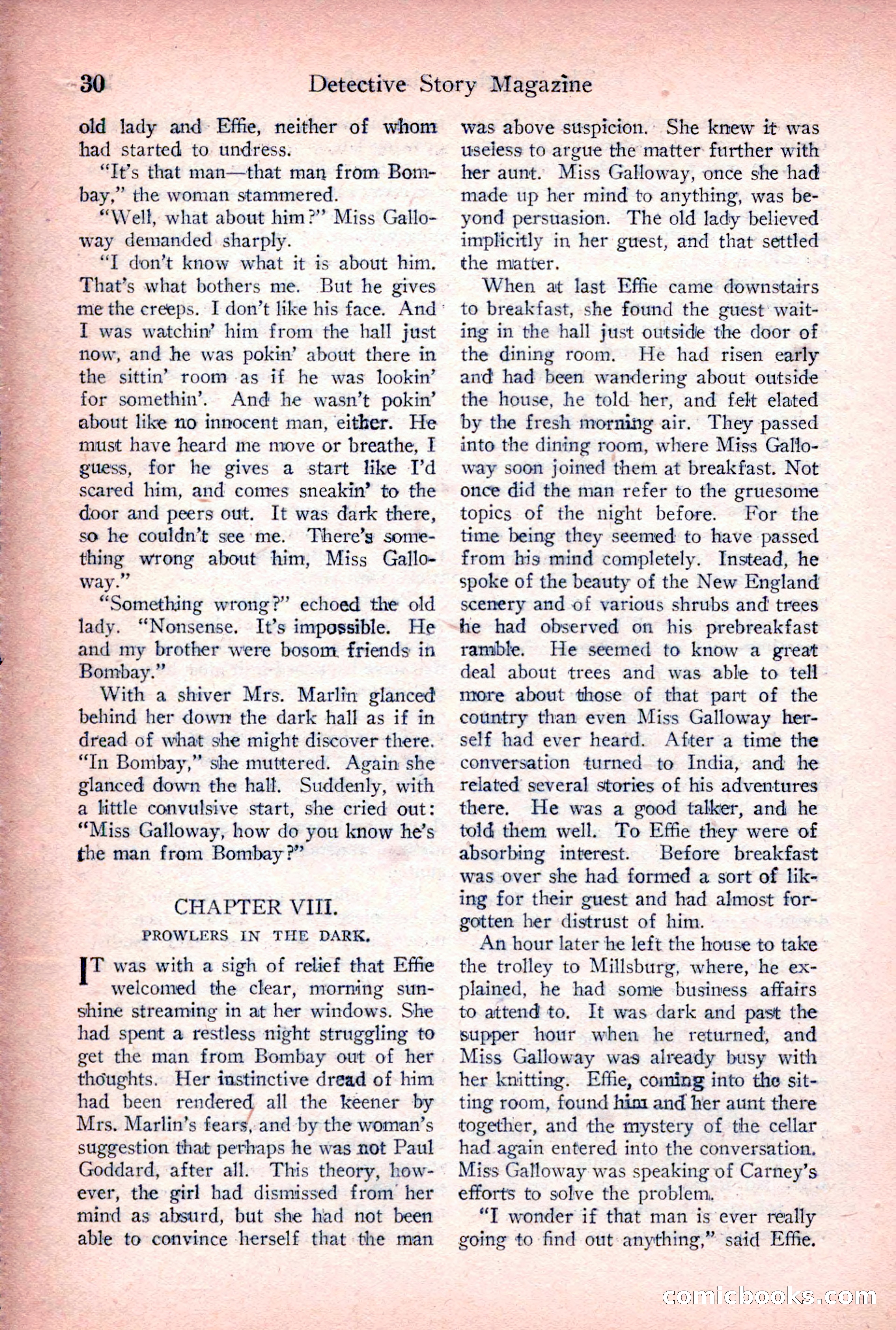 Detective Story Magazine, March 24, 1923 — page 32 of 148