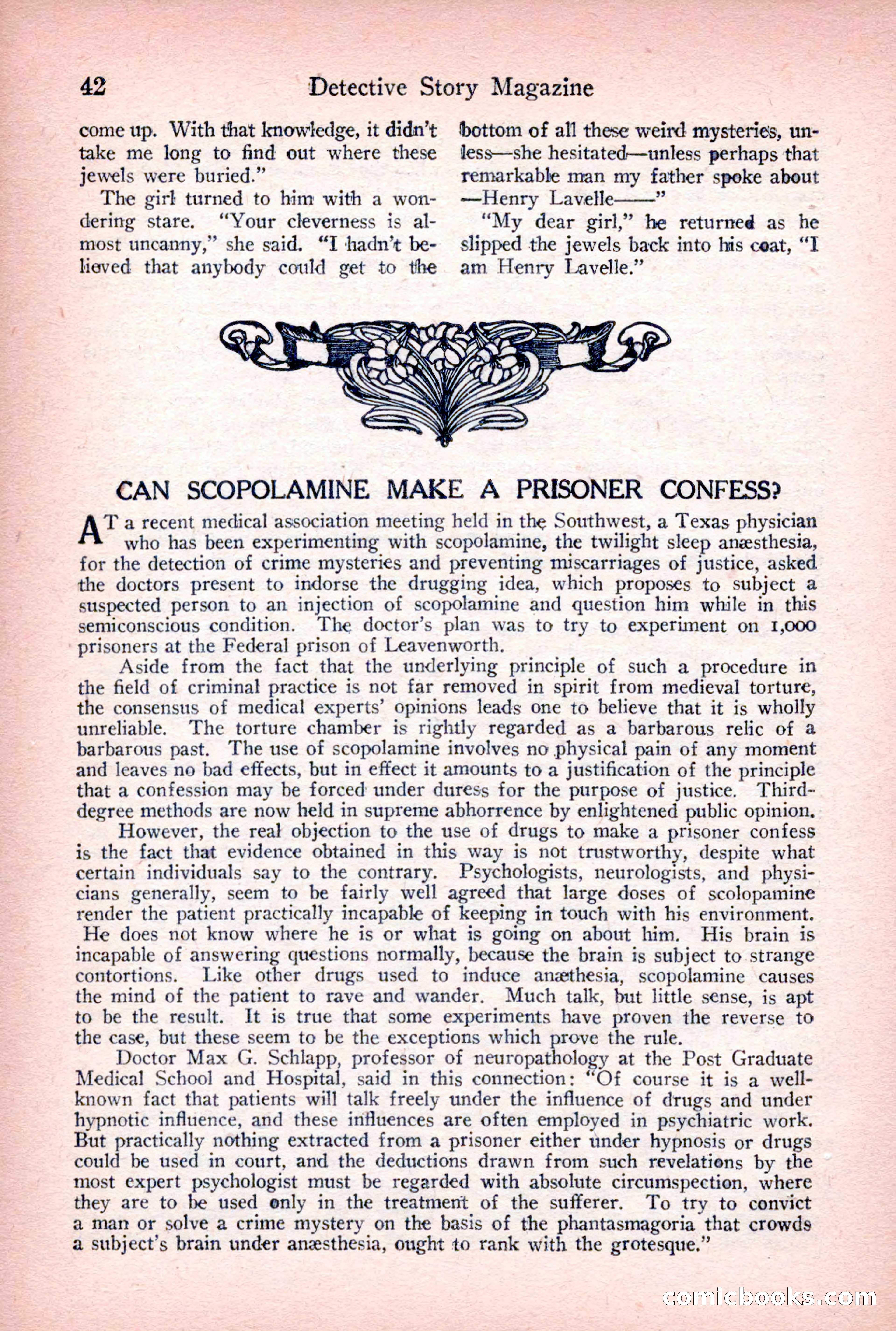 Detective Story Magazine, March 24, 1923 — page 44 of 148