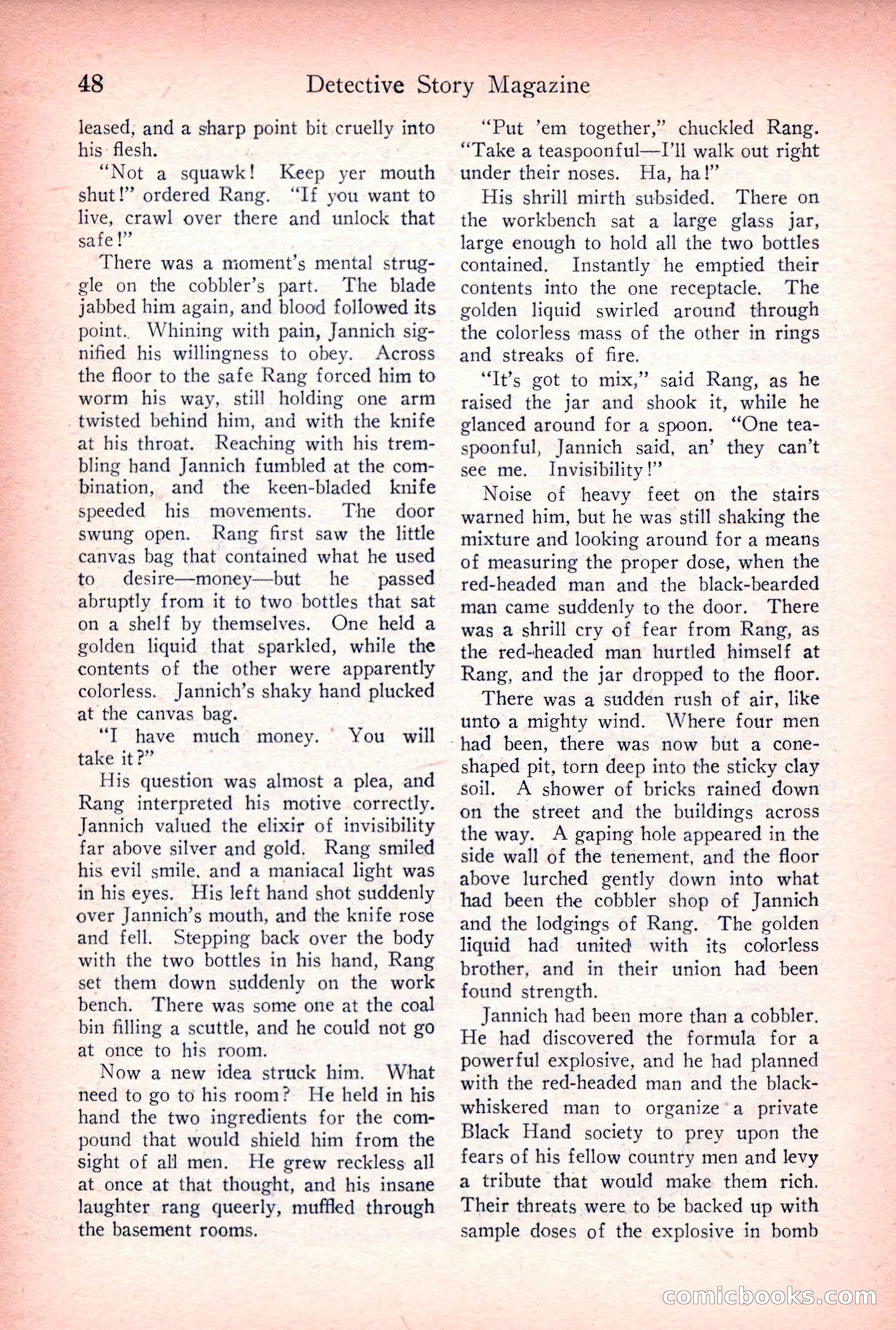 Detective Story Magazine, March 24, 1923 — page 50 of 148