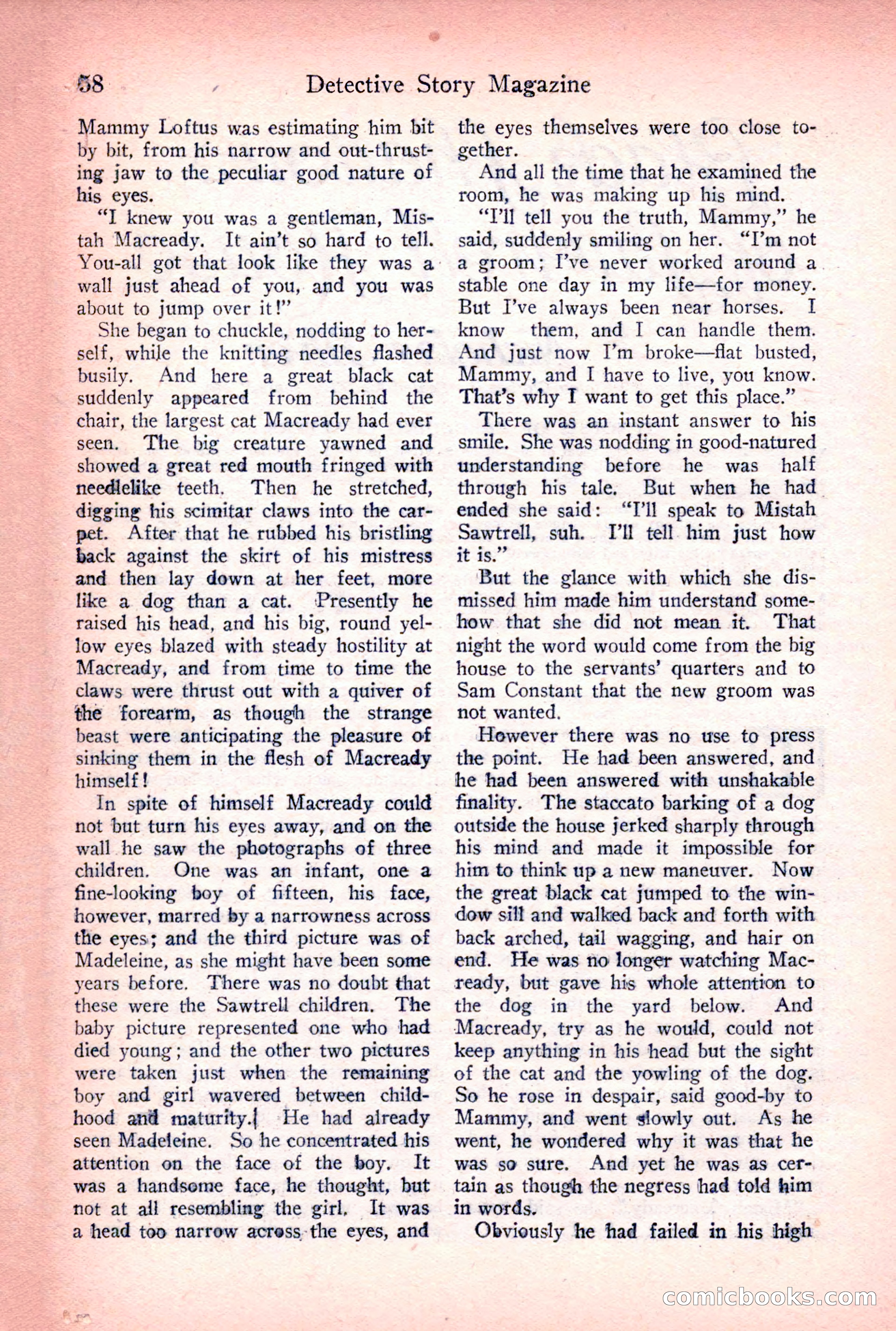 Detective Story Magazine, March 24, 1923 — page 60 of 148