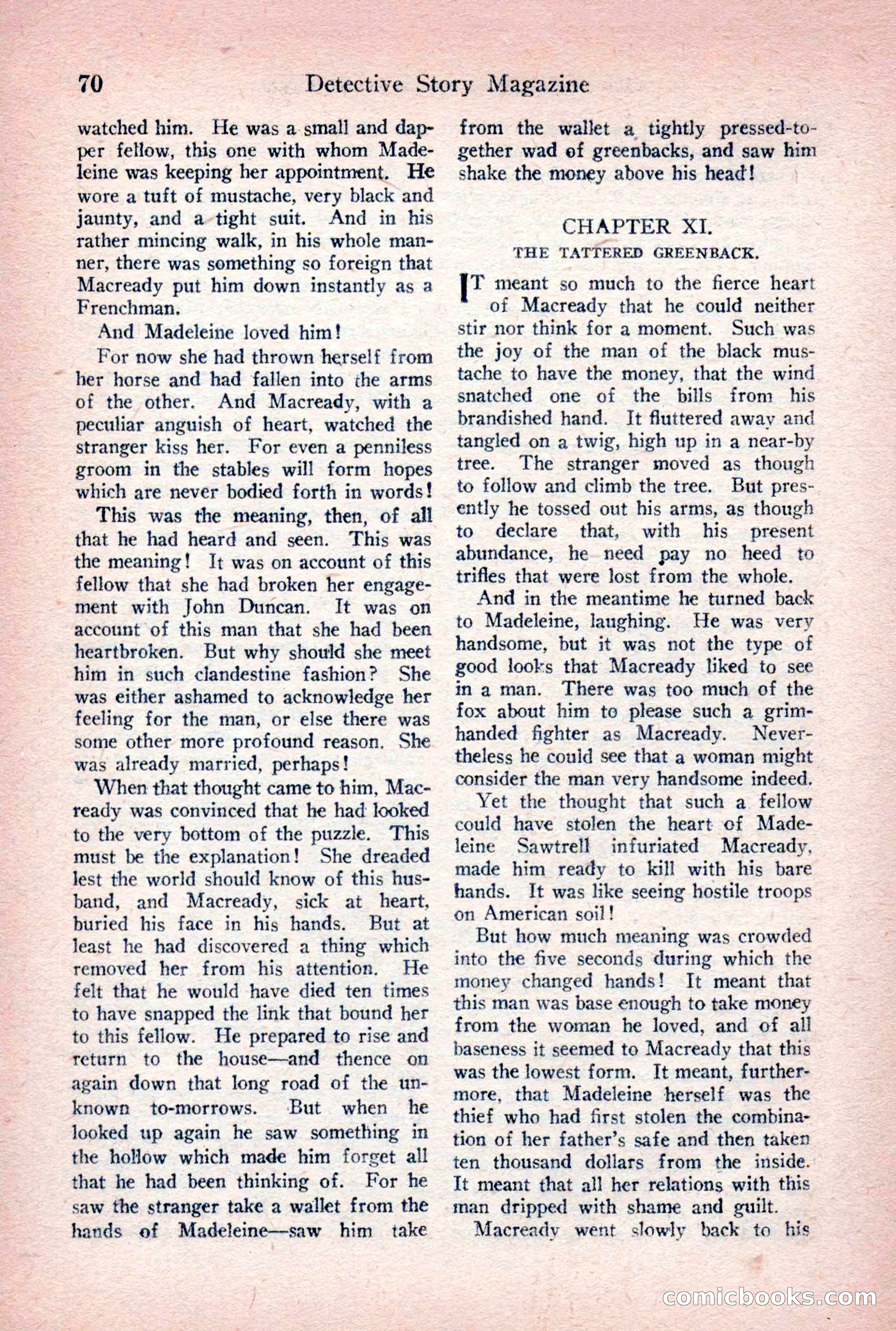 Detective Story Magazine, March 24, 1923 — page 72 of 148