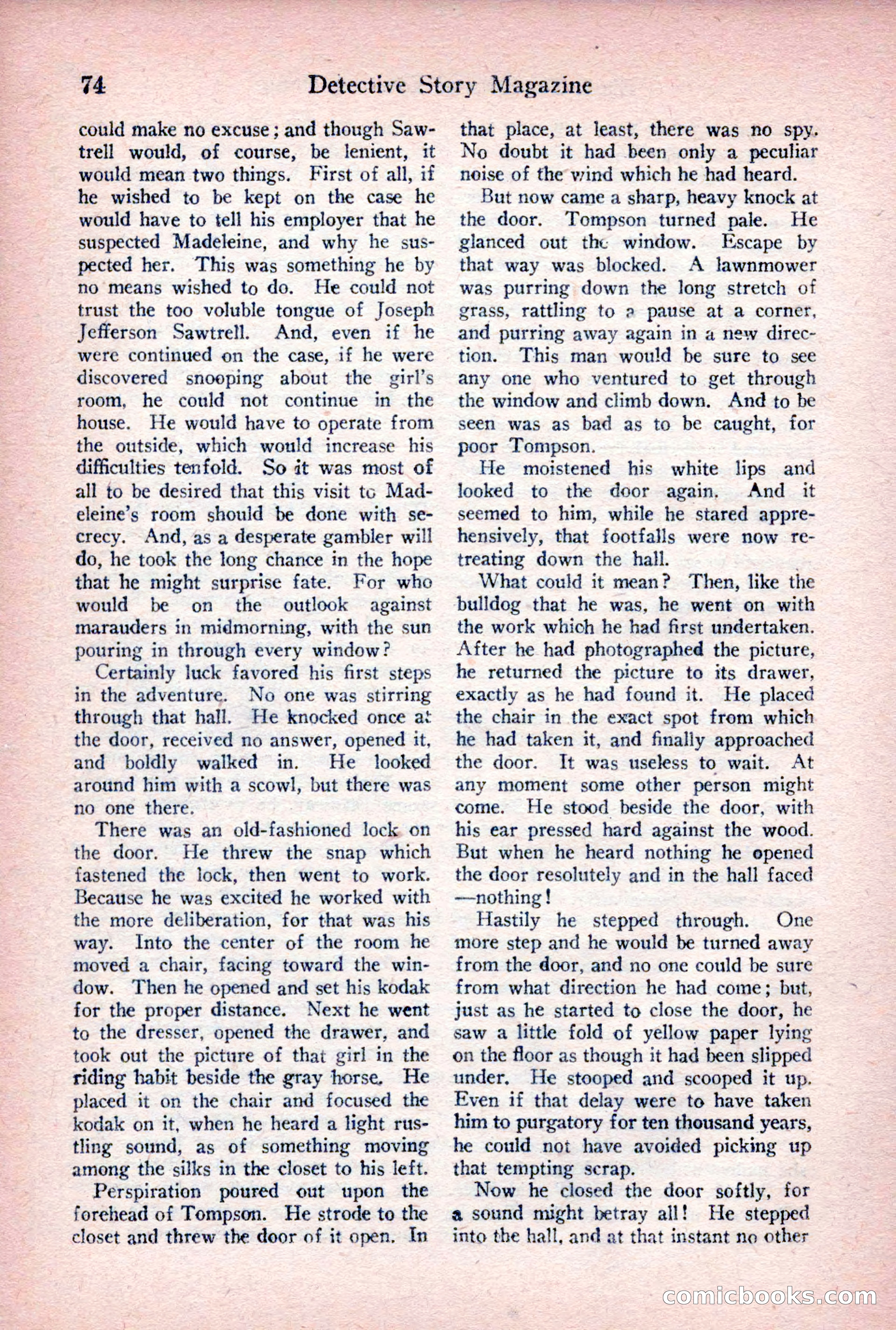 Detective Story Magazine, March 24, 1923 — page 76 of 148