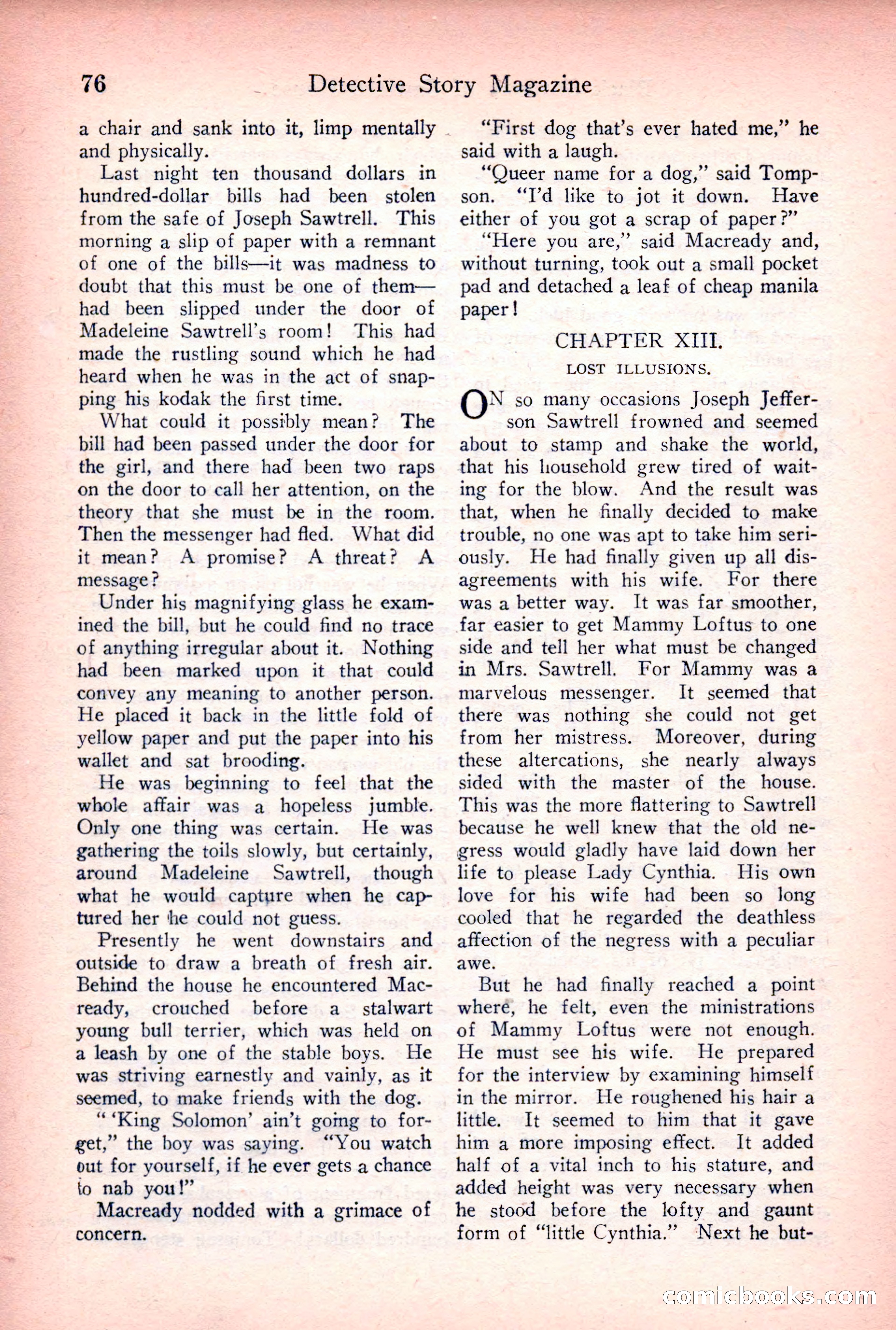 Detective Story Magazine, March 24, 1923 — page 78 of 148