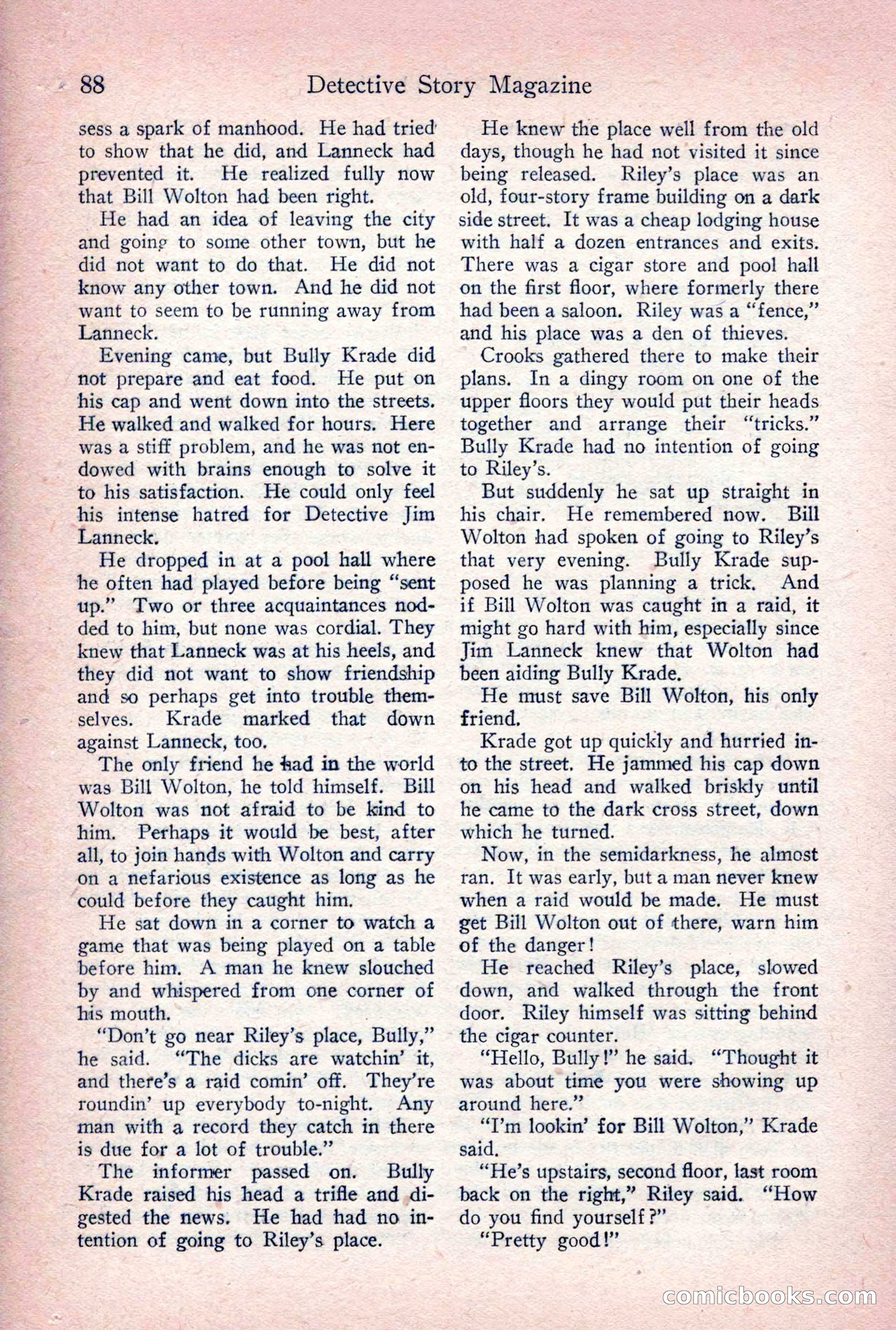 Detective Story Magazine, March 24, 1923 — page 90 of 148