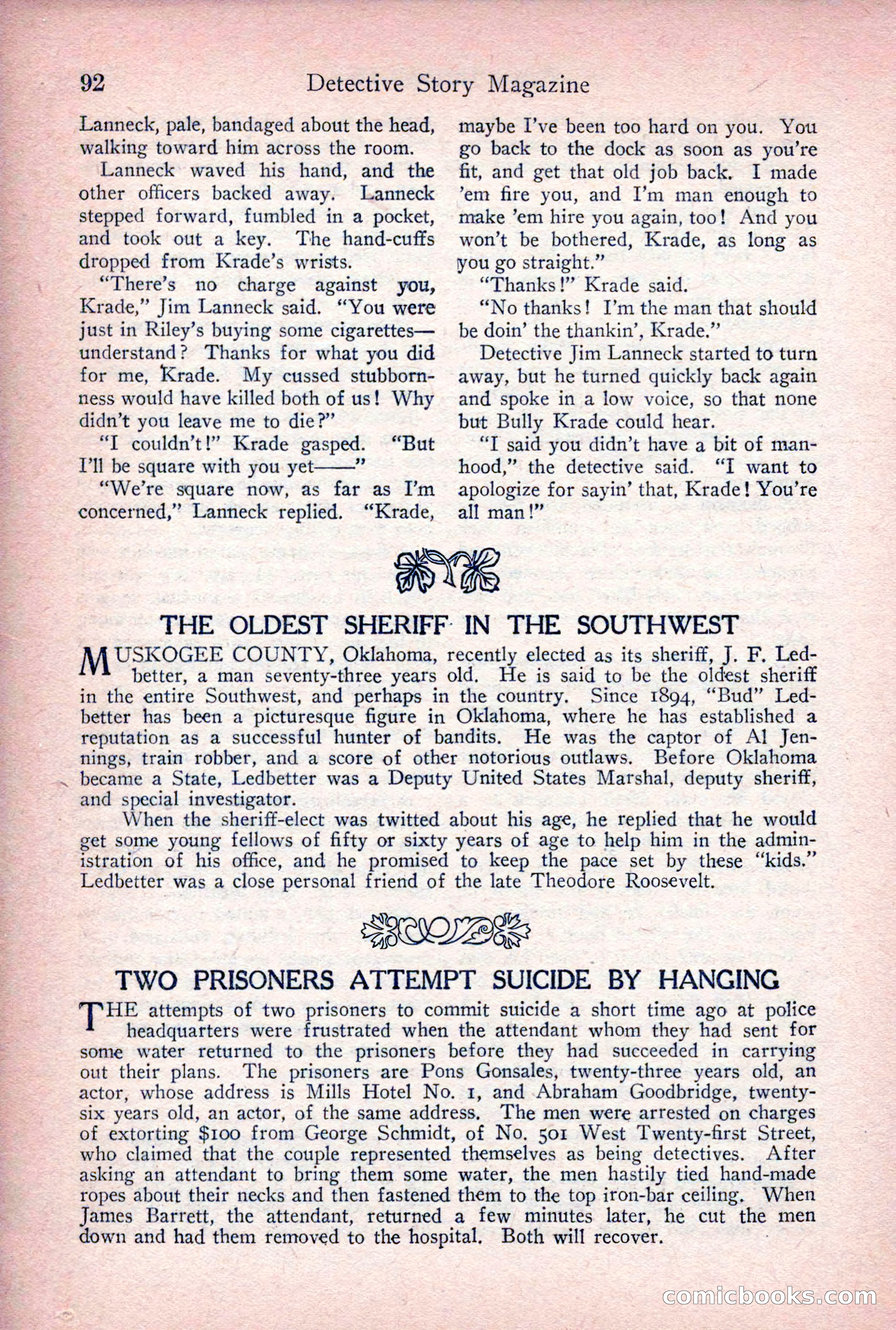 Detective Story Magazine, March 24, 1923 — page 94 of 148