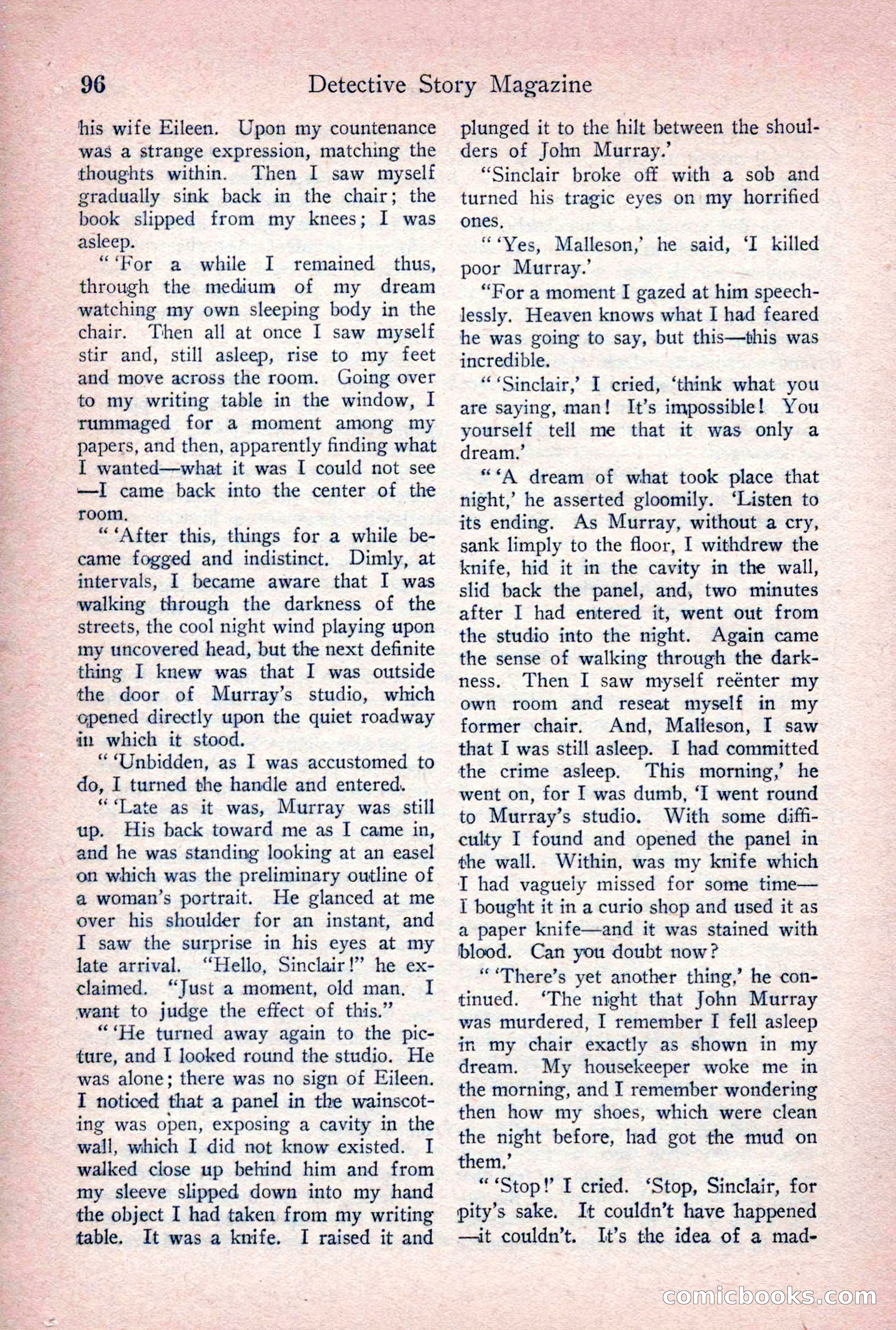 Detective Story Magazine, March 24, 1923 — page 98 of 148