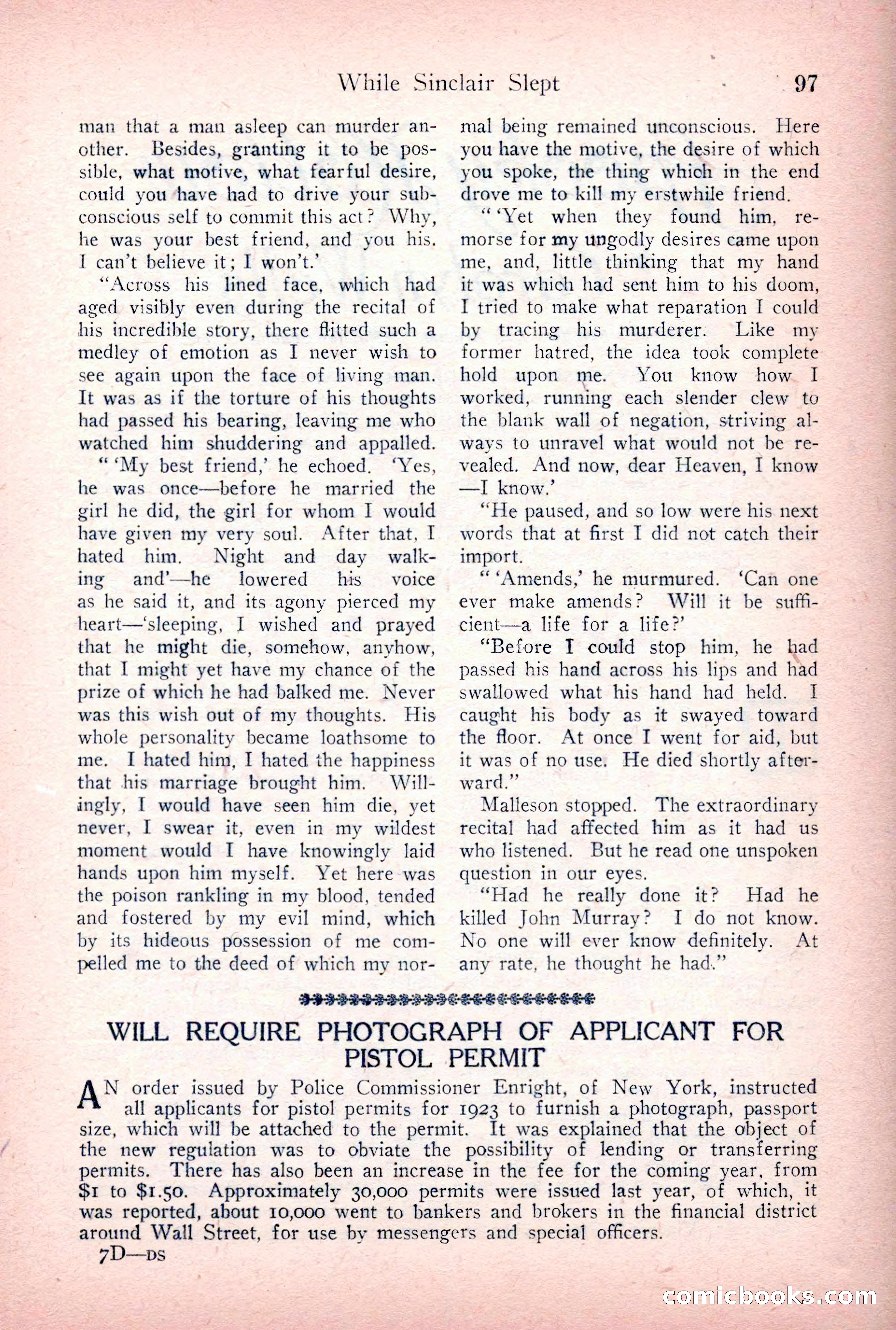 Detective Story Magazine, March 24, 1923 — page 99 of 148