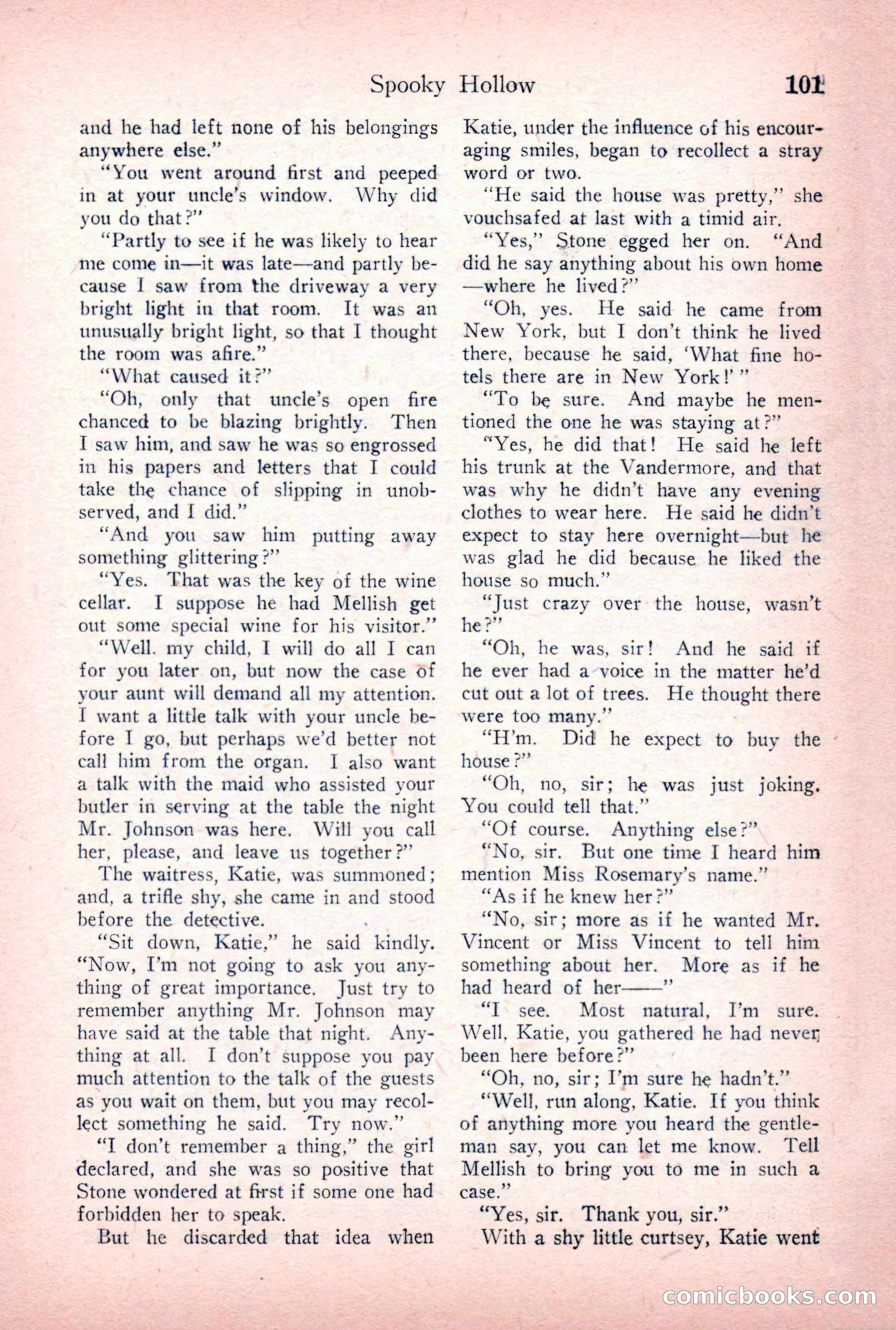 Detective Story Magazine, March 24, 1923 — page 103 of 148