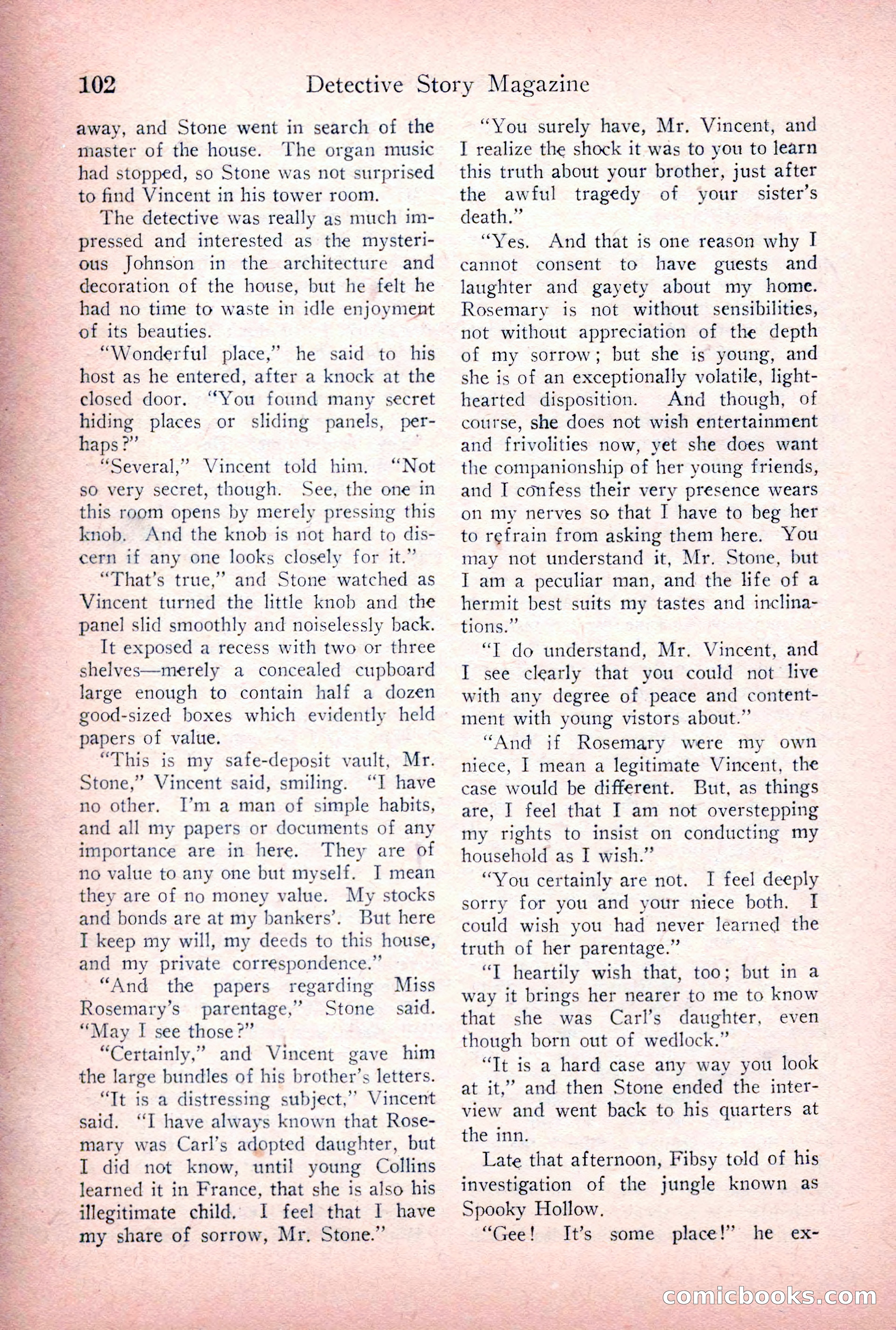 Detective Story Magazine, March 24, 1923 — page 104 of 148