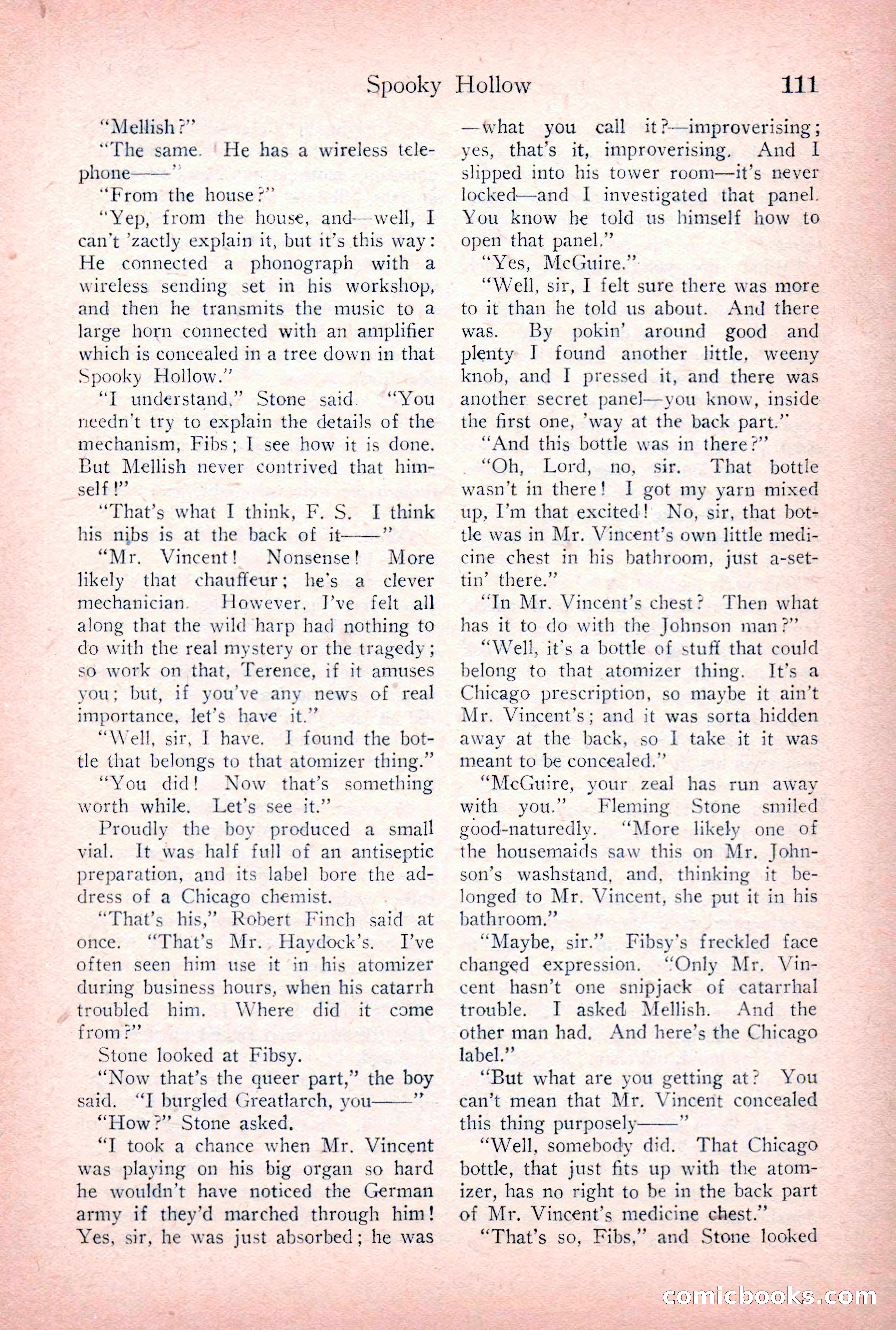 Detective Story Magazine, March 24, 1923 — page 113 of 148