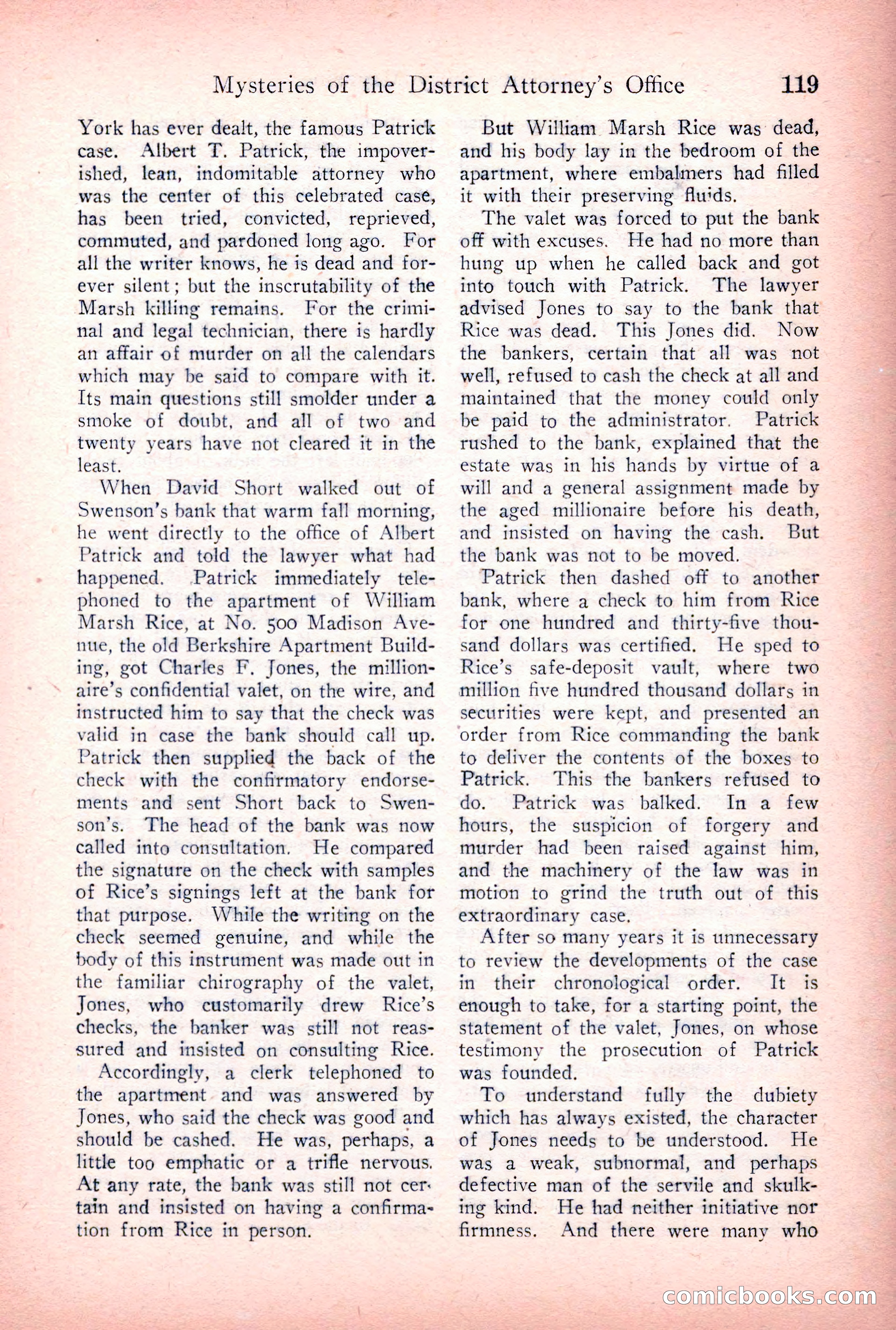 Detective Story Magazine, March 24, 1923 — page 121 of 148