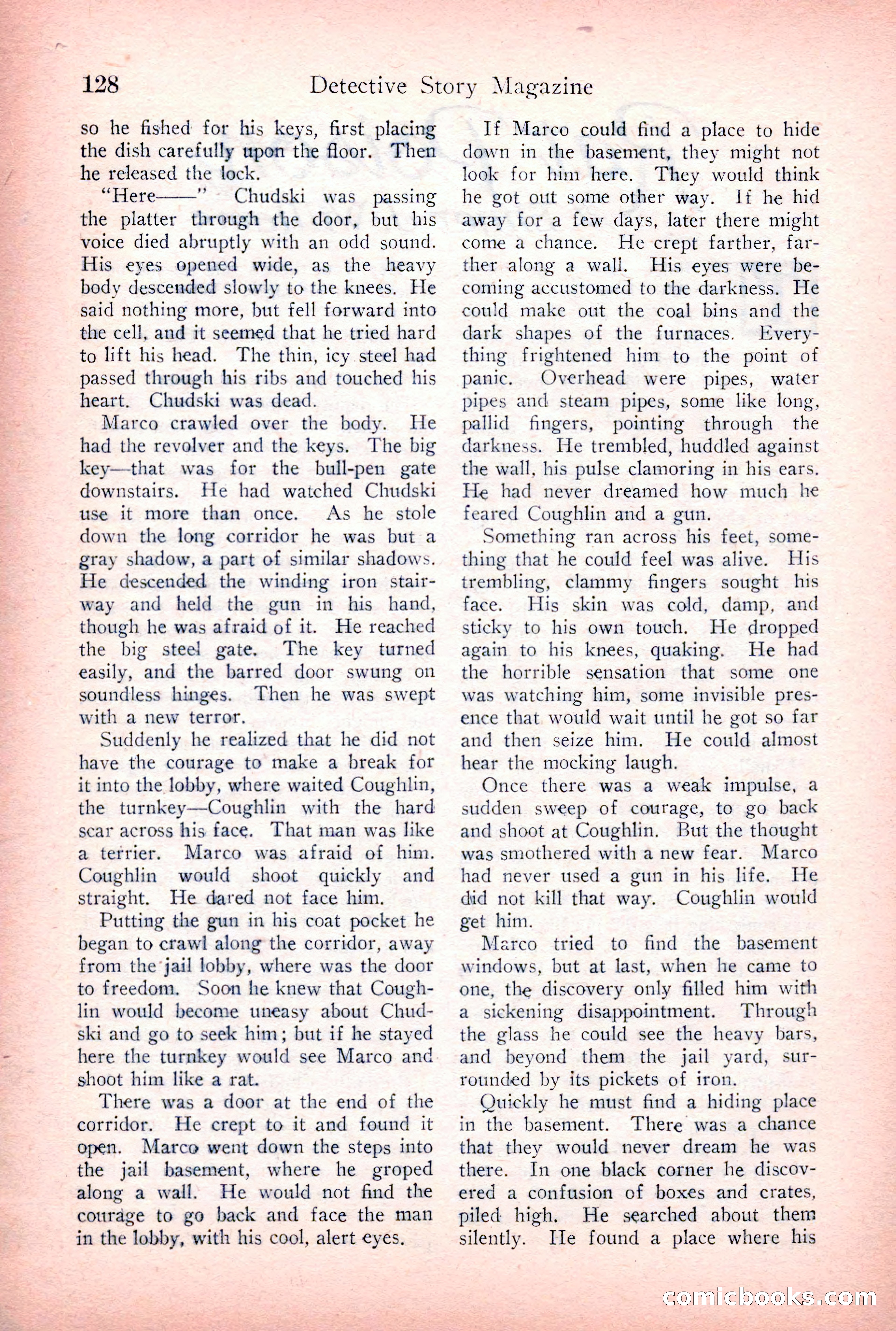 Detective Story Magazine, March 24, 1923 — page 130 of 148