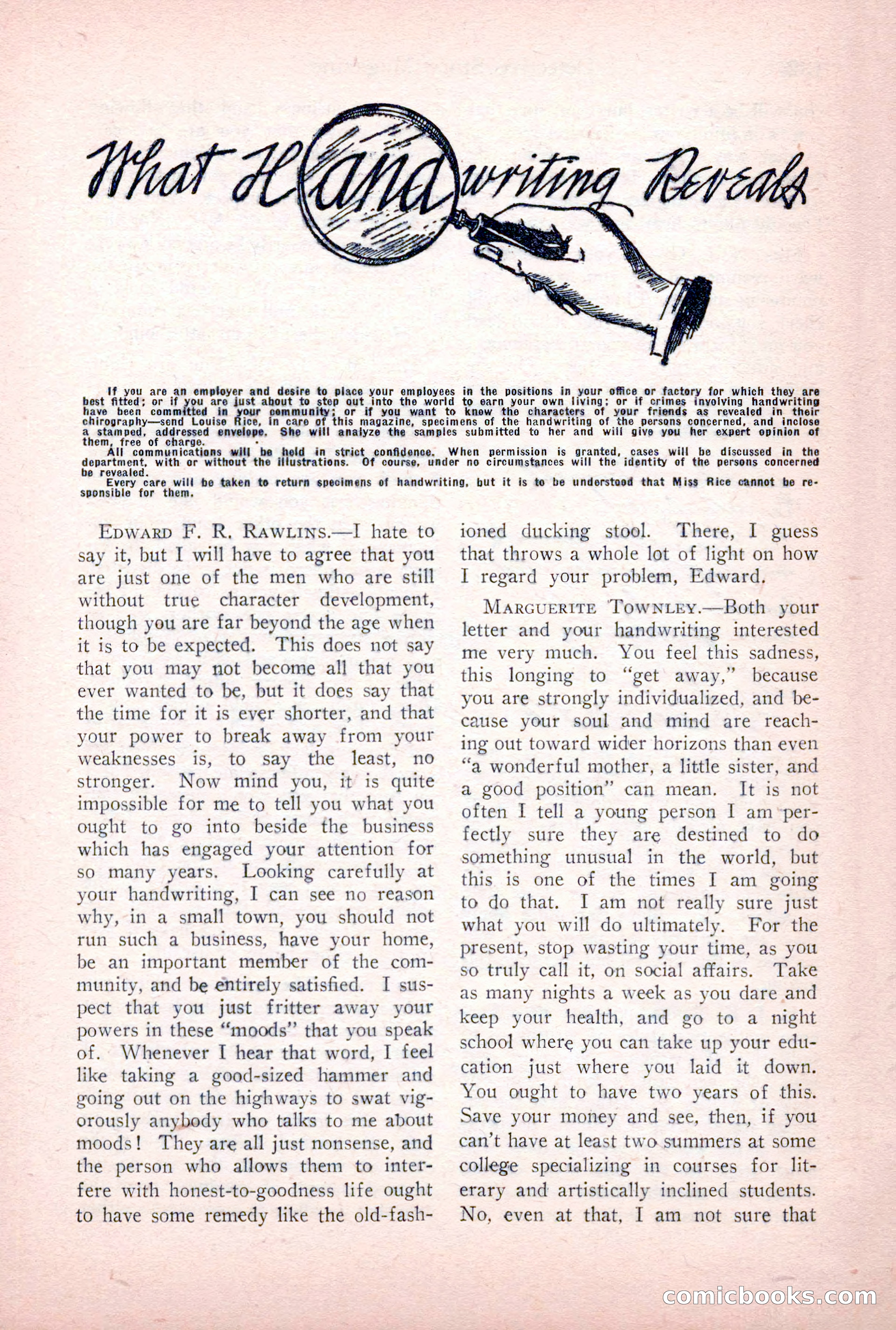 Detective Story Magazine, March 24, 1923 — page 133 of 148
