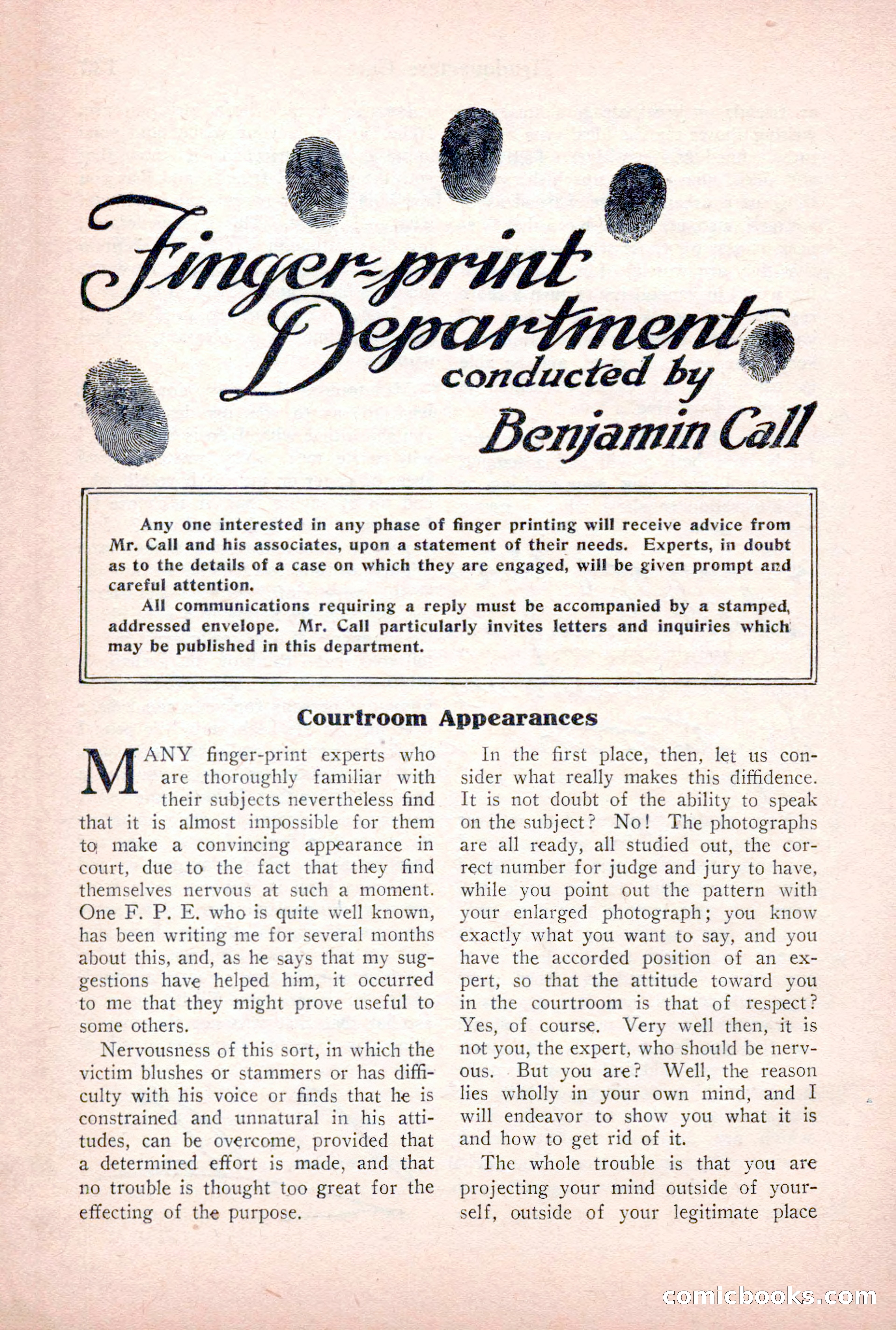 Detective Story Magazine, March 24, 1923 — page 136 of 148