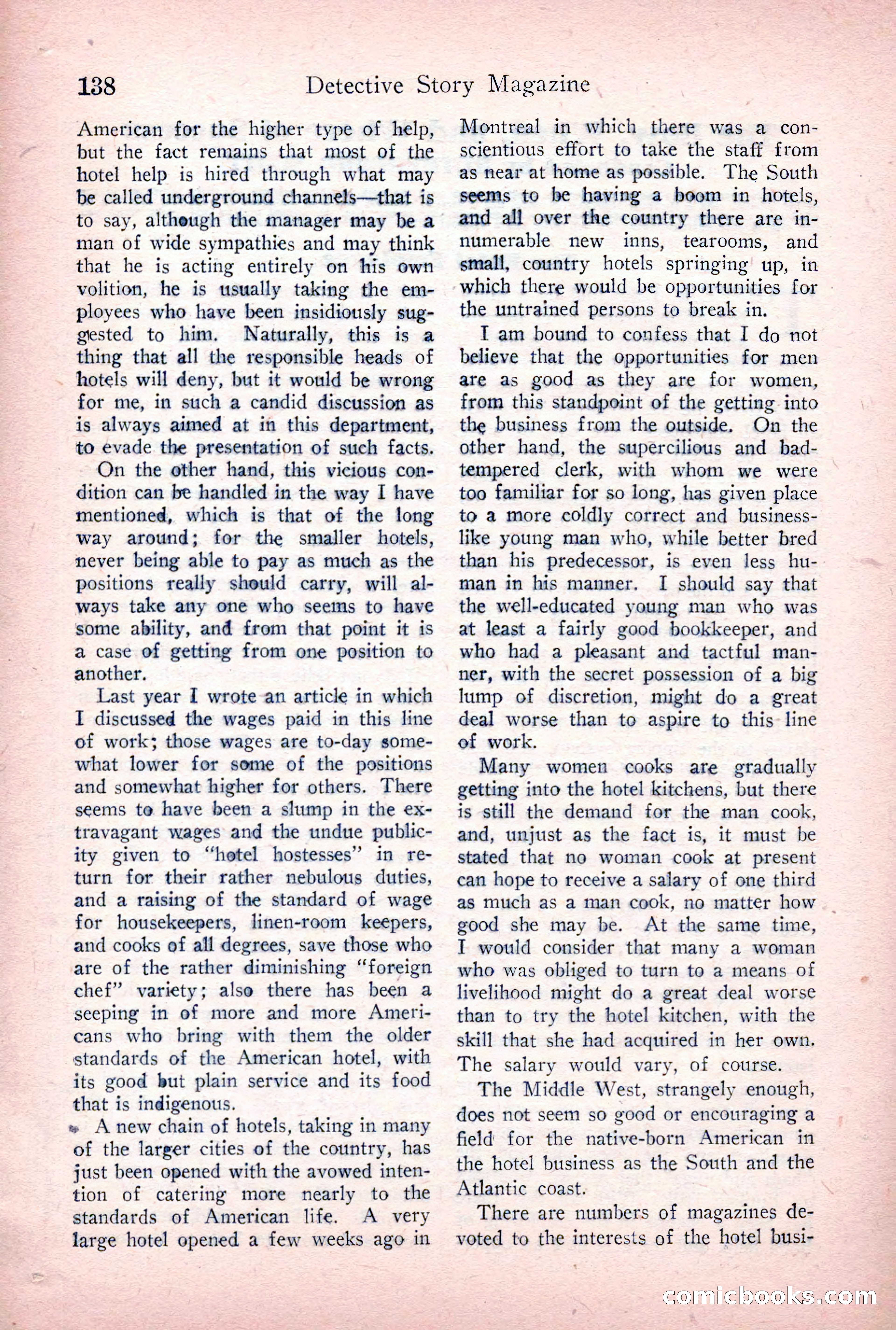 Detective Story Magazine, March 24, 1923 — page 140 of 148