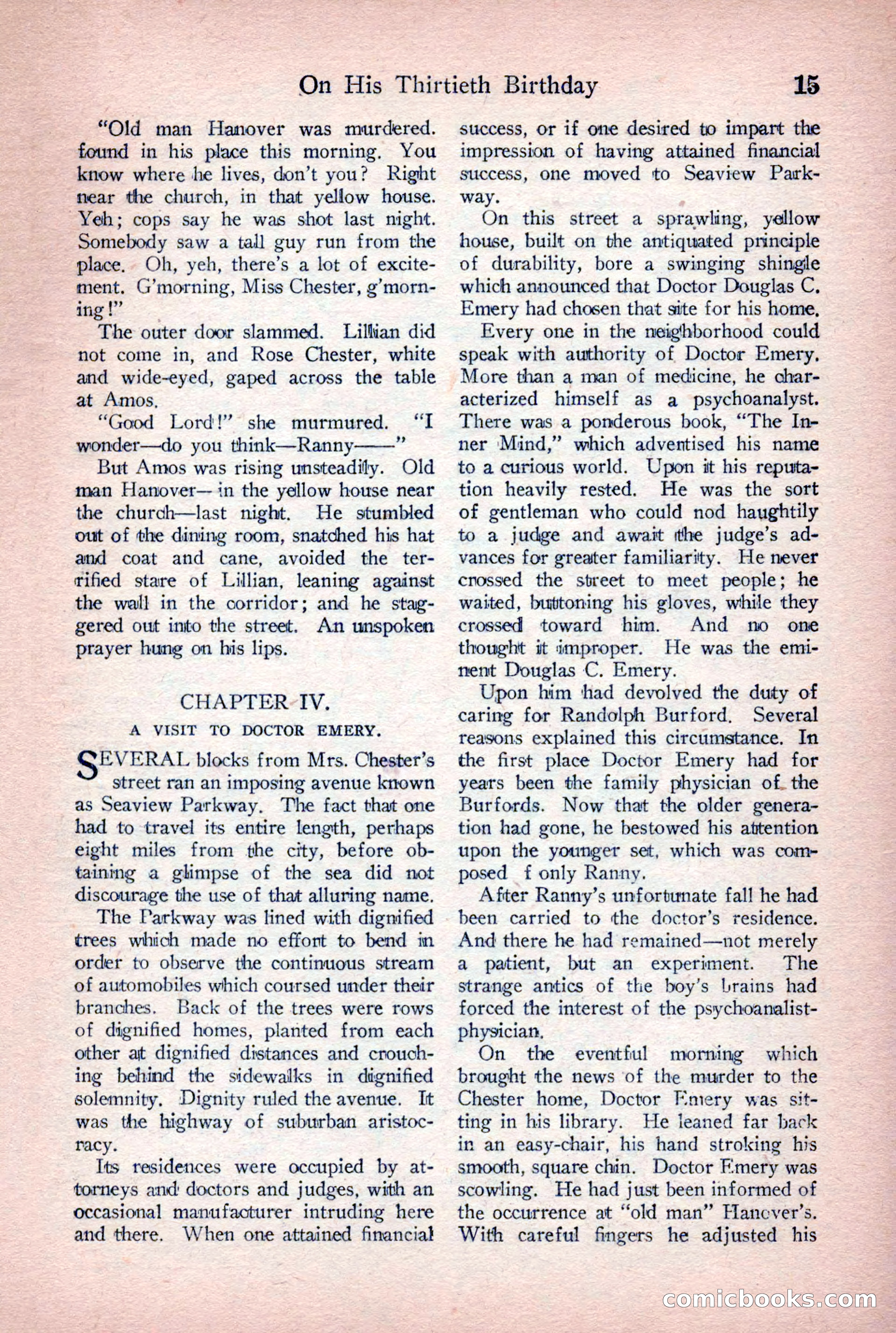 Detective Story Magazine, June 9, 1923 — page 17 of 148