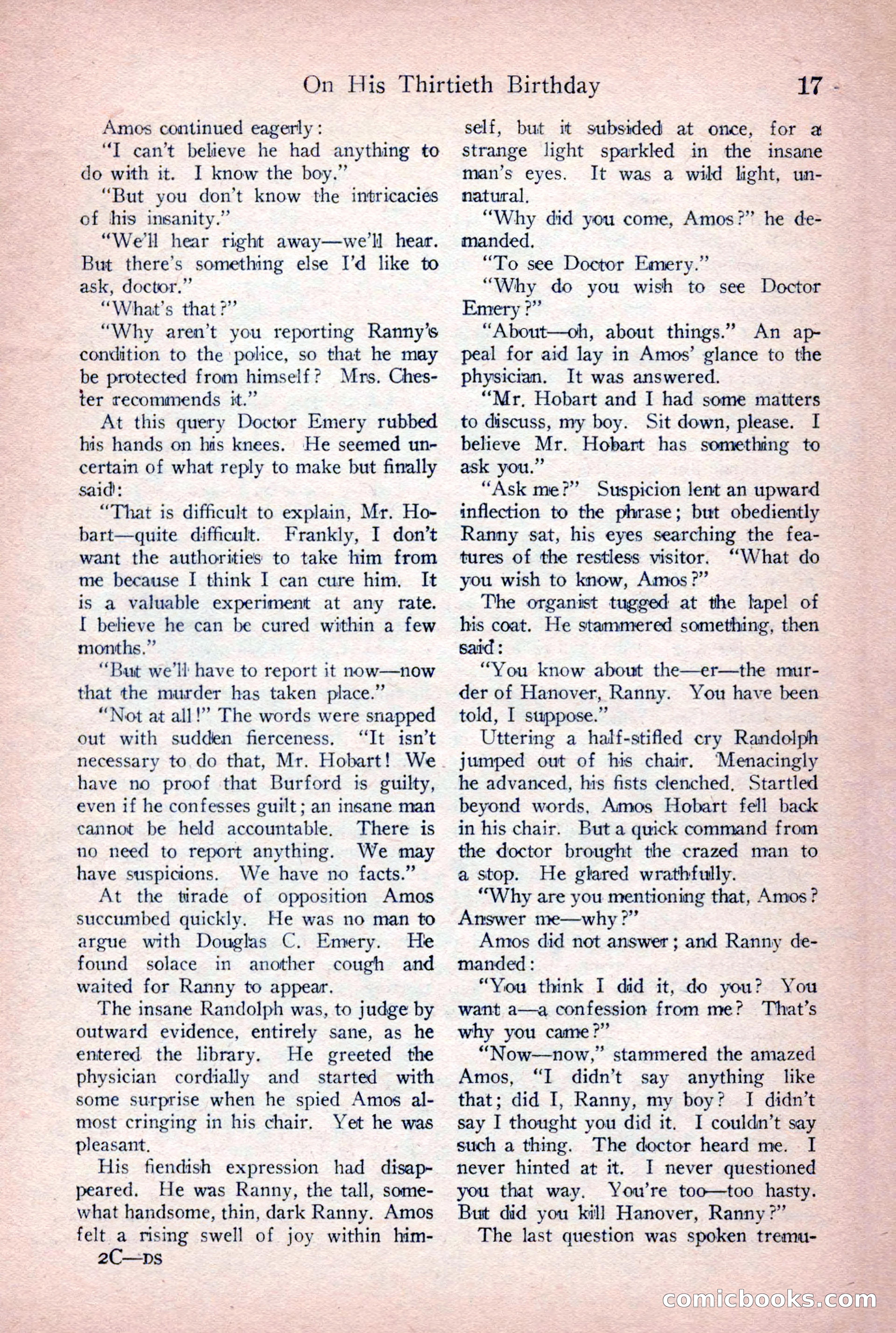 Detective Story Magazine, June 9, 1923 — page 19 of 148