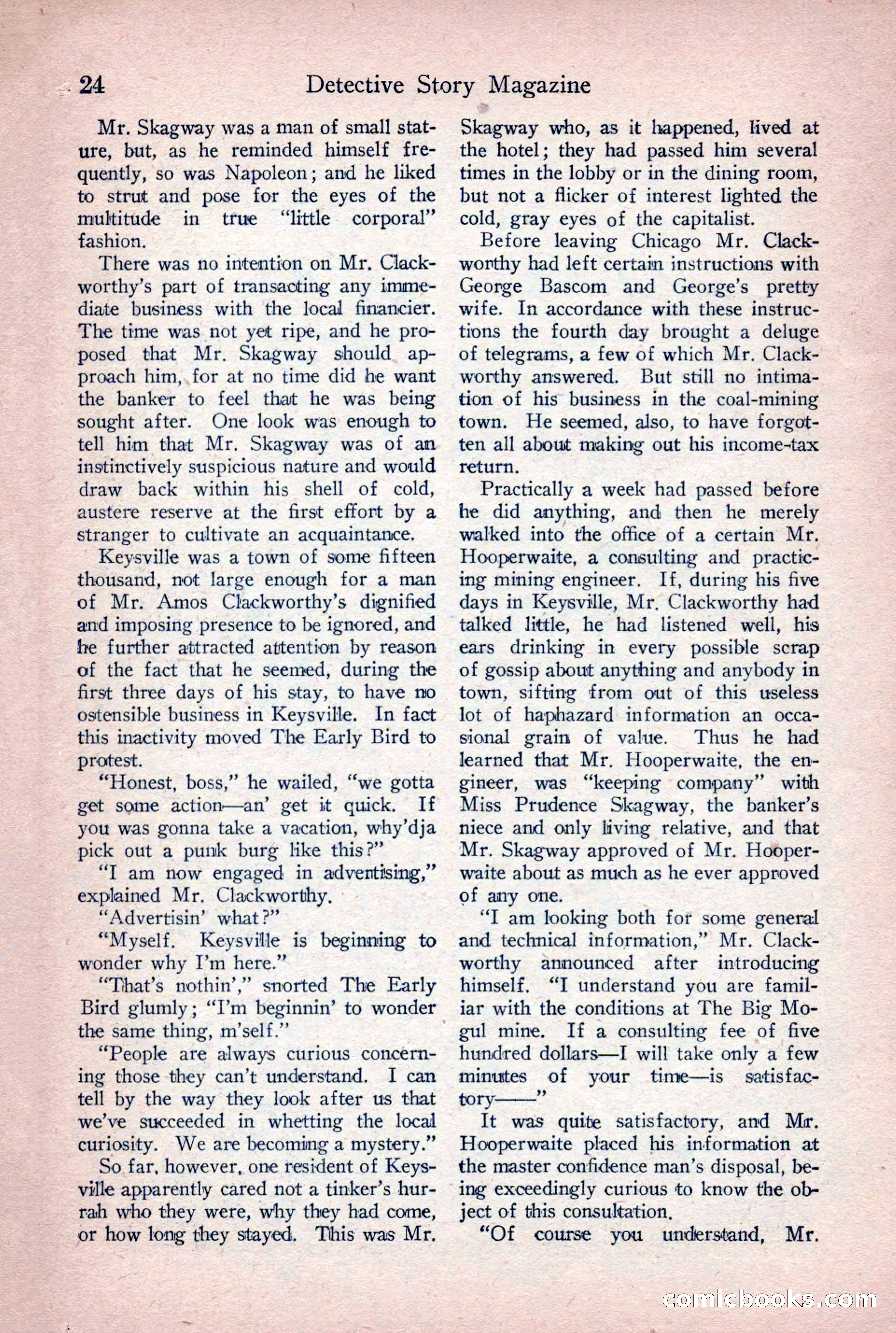 Detective Story Magazine, June 9, 1923 — page 26 of 148