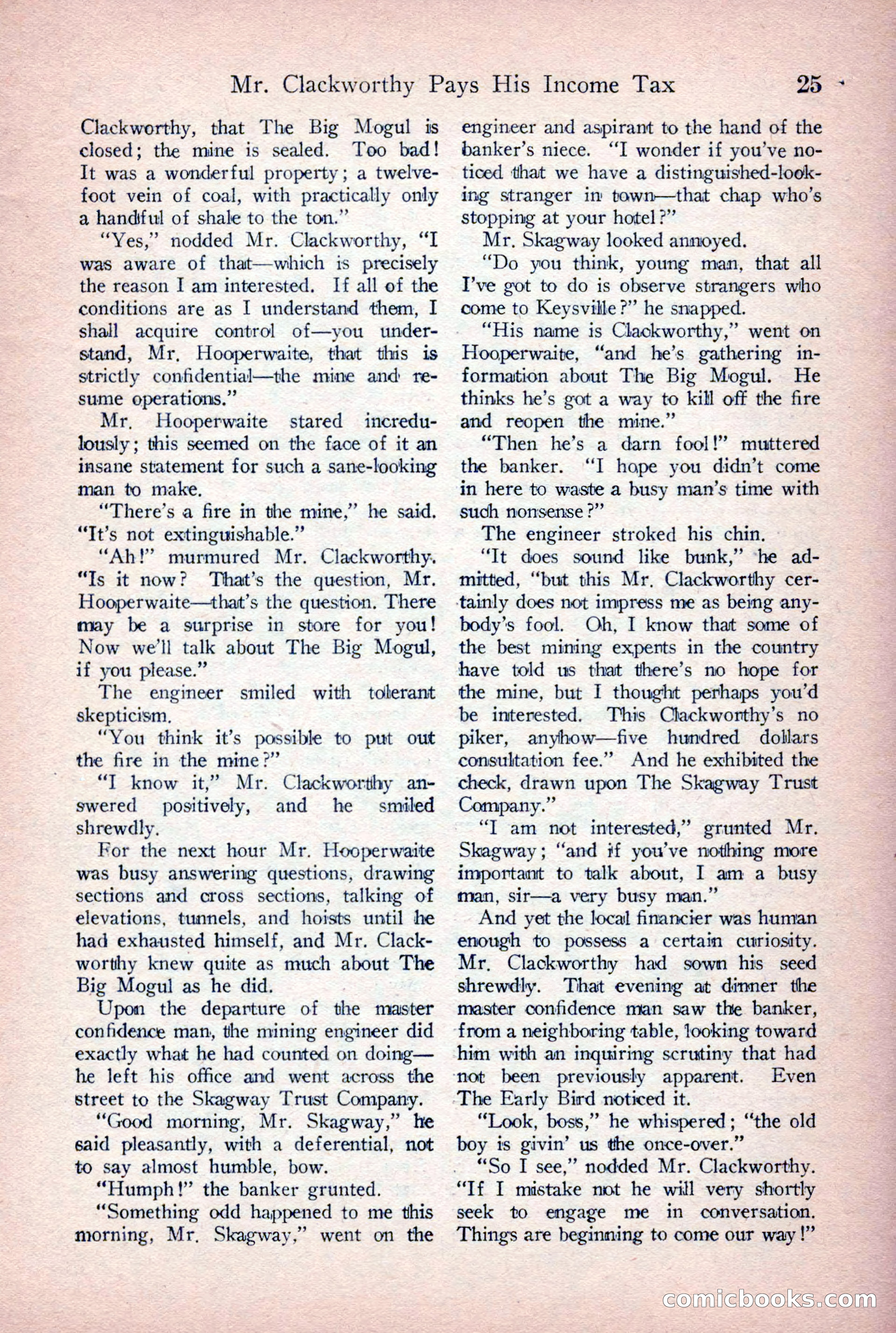 Detective Story Magazine, June 9, 1923 — page 27 of 148