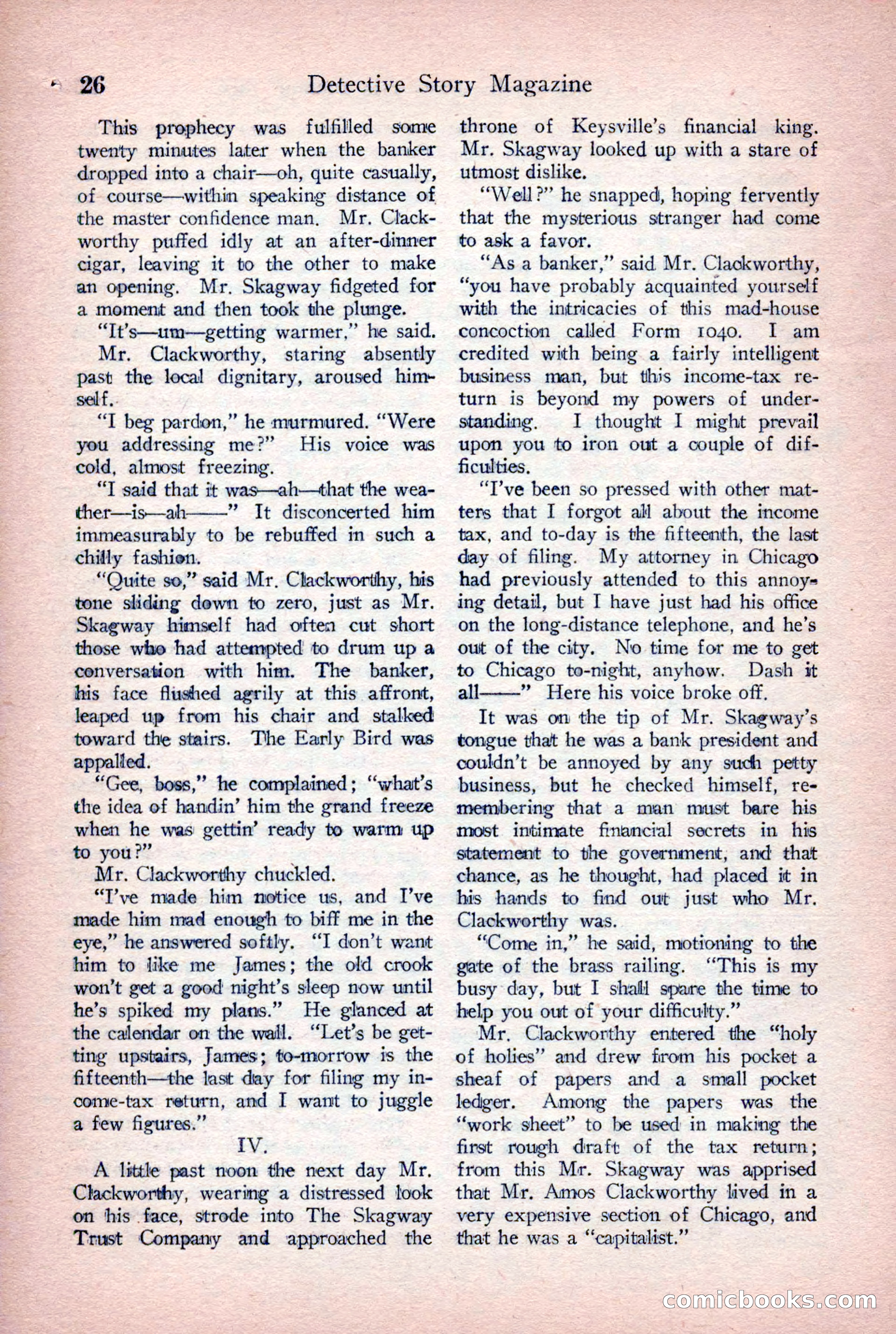 Detective Story Magazine, June 9, 1923 — page 28 of 148