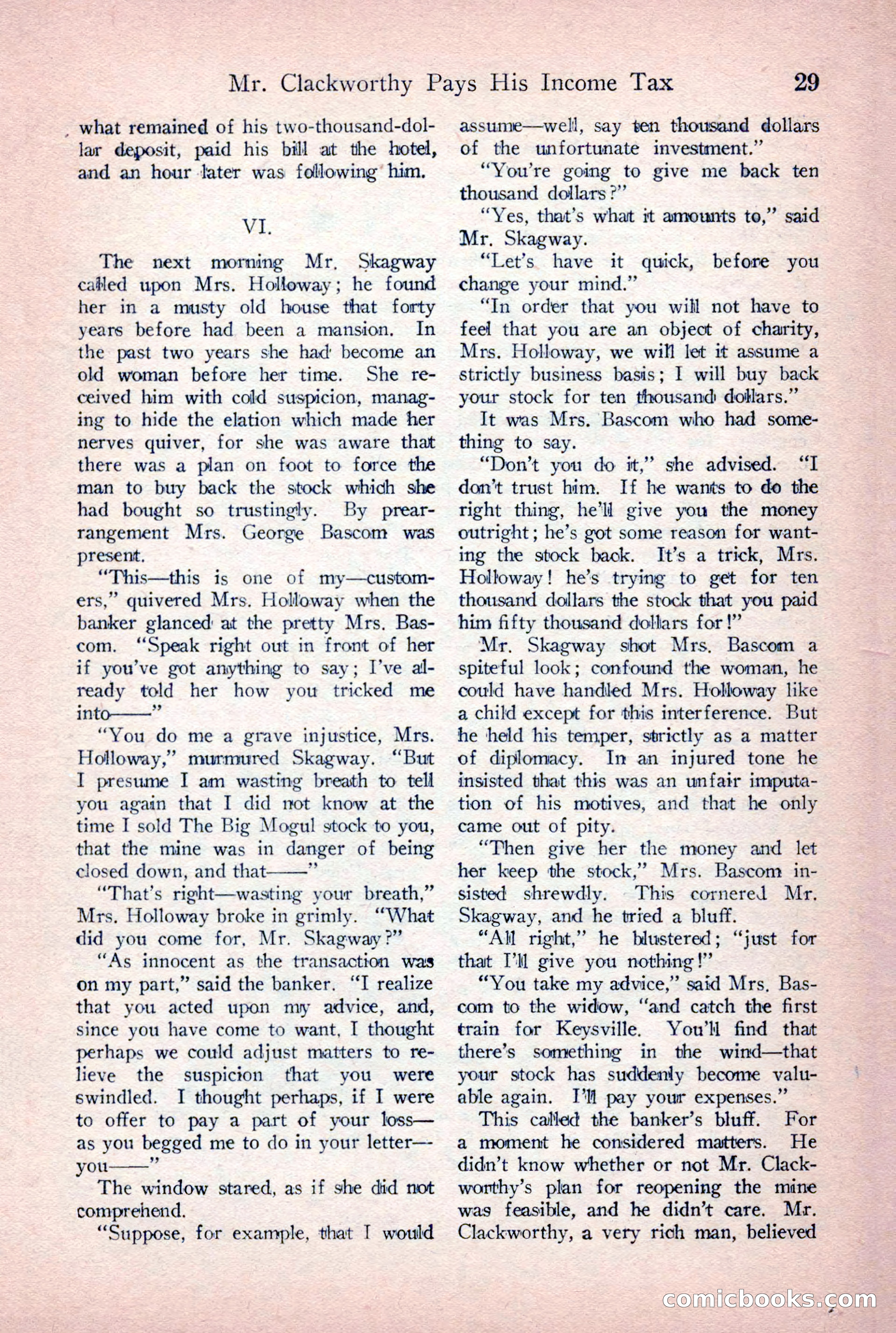 Detective Story Magazine, June 9, 1923 — page 31 of 148
