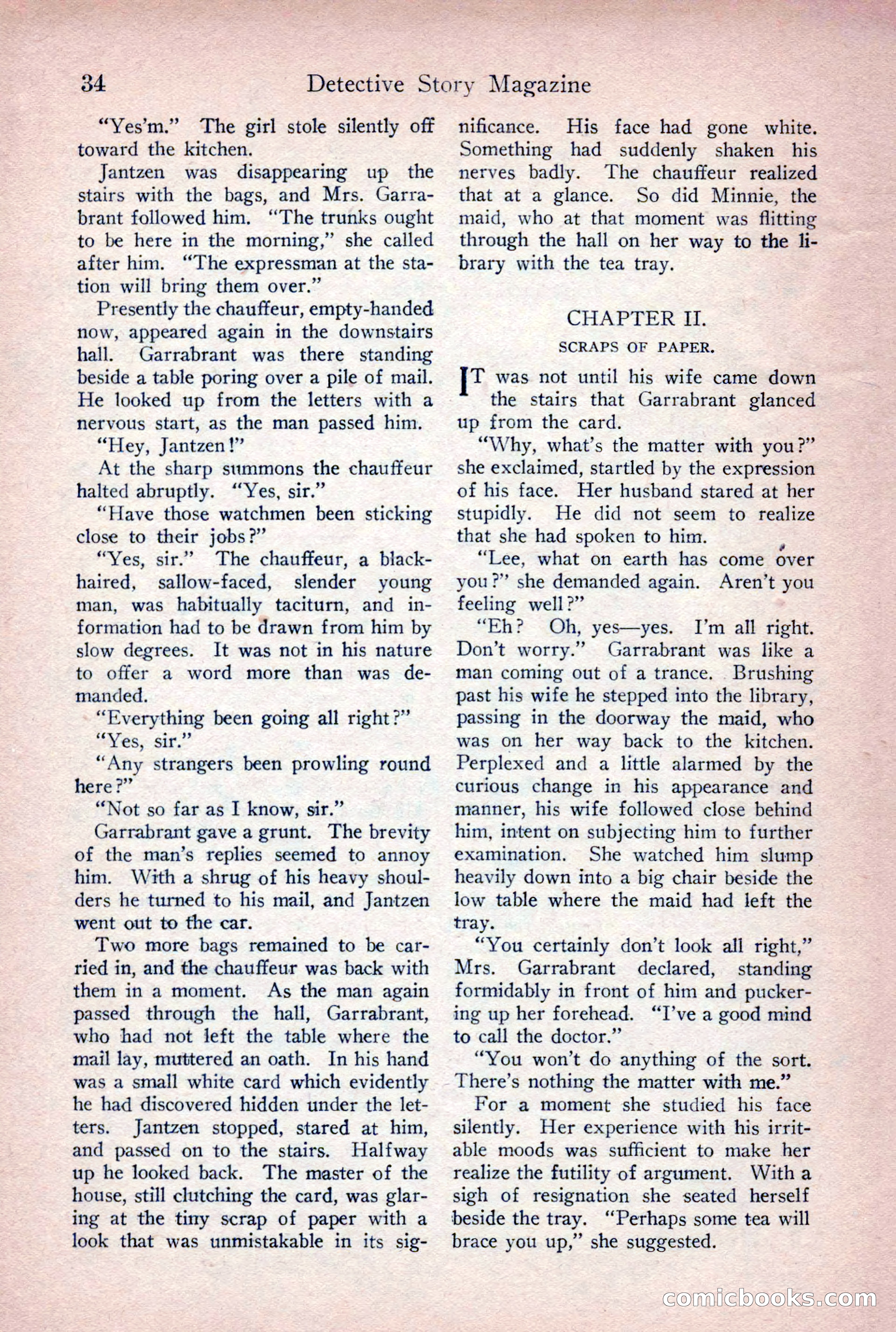 Detective Story Magazine, June 9, 1923 — page 36 of 148