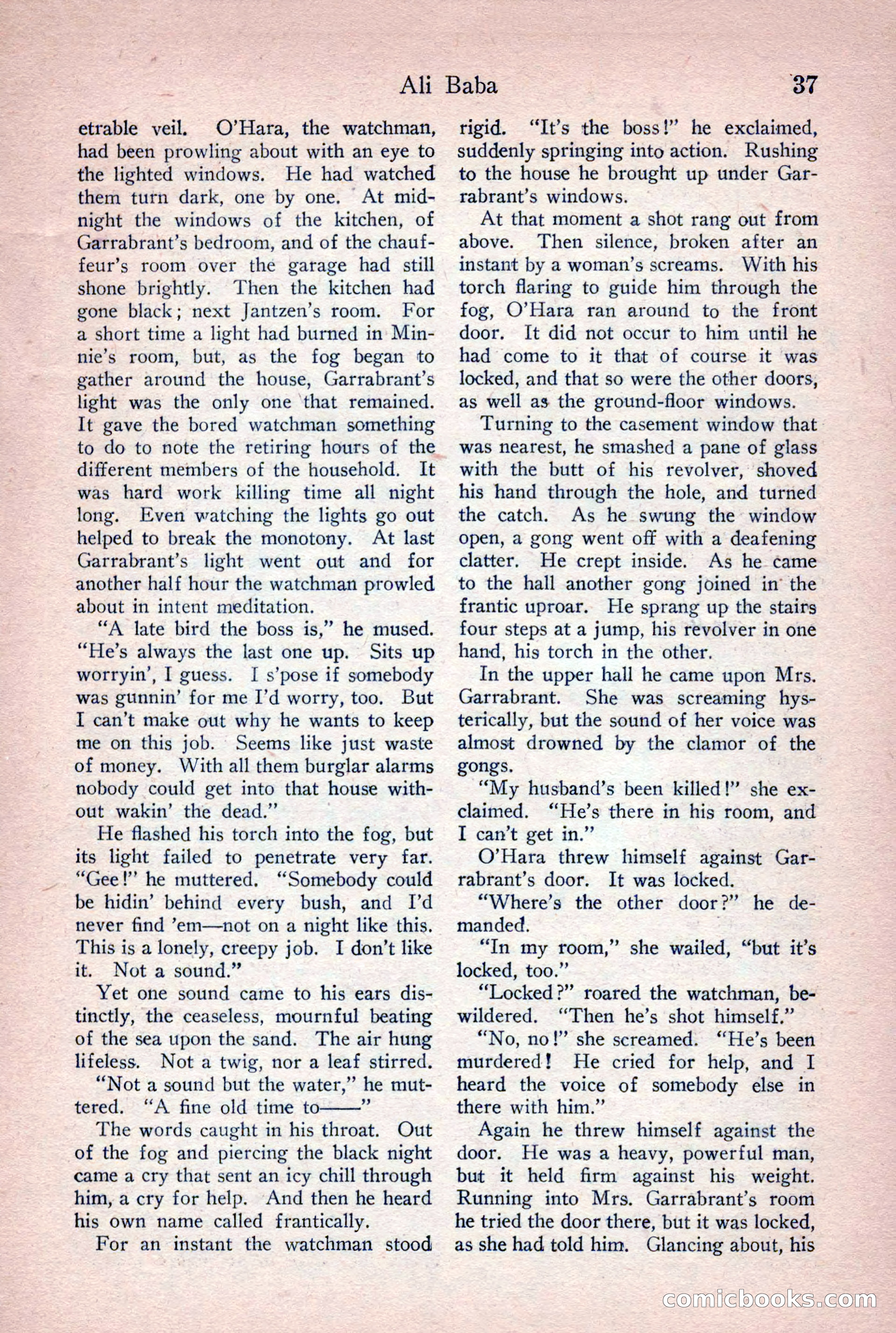 Detective Story Magazine, June 9, 1923 — page 39 of 148