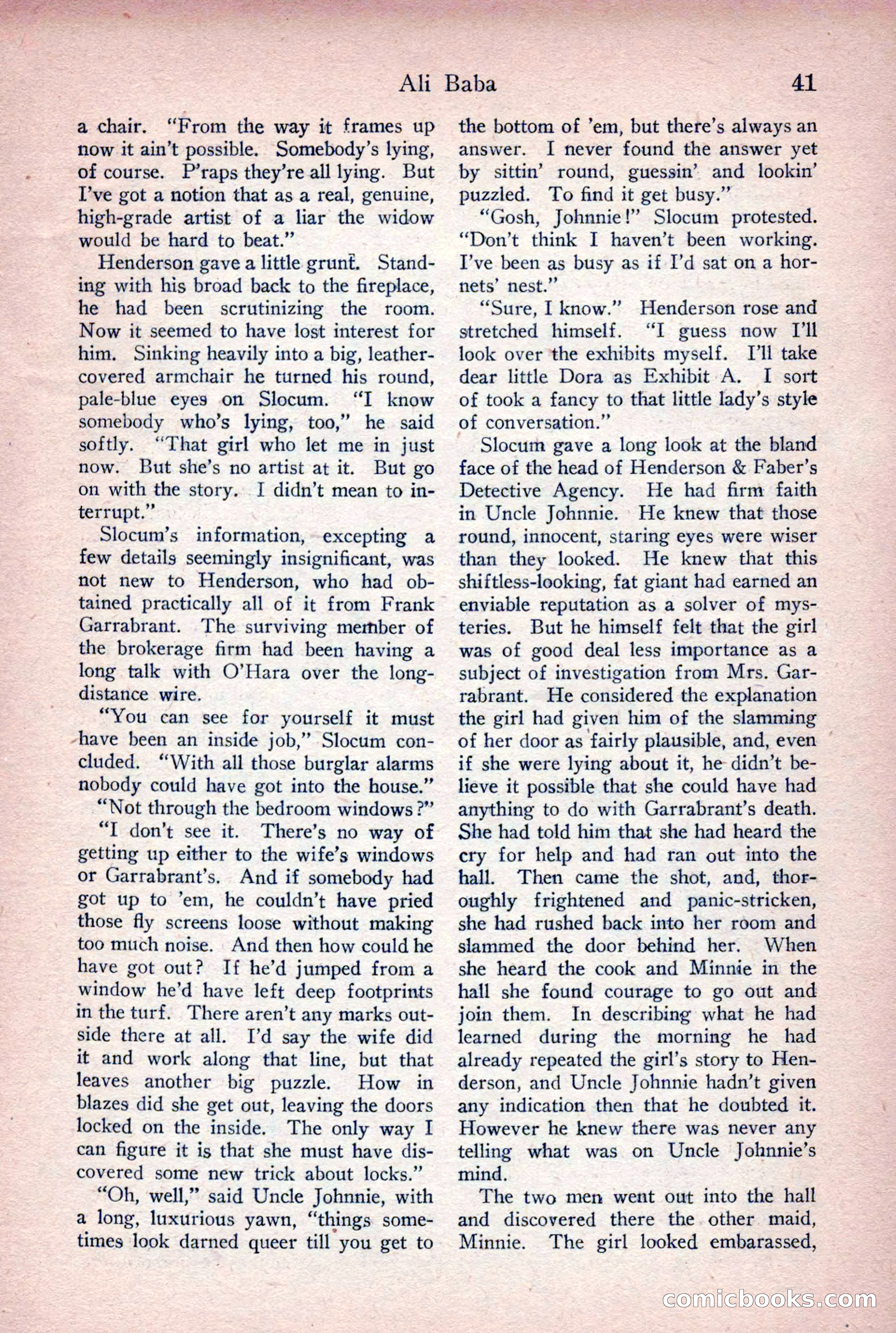 Detective Story Magazine, June 9, 1923 — page 43 of 148