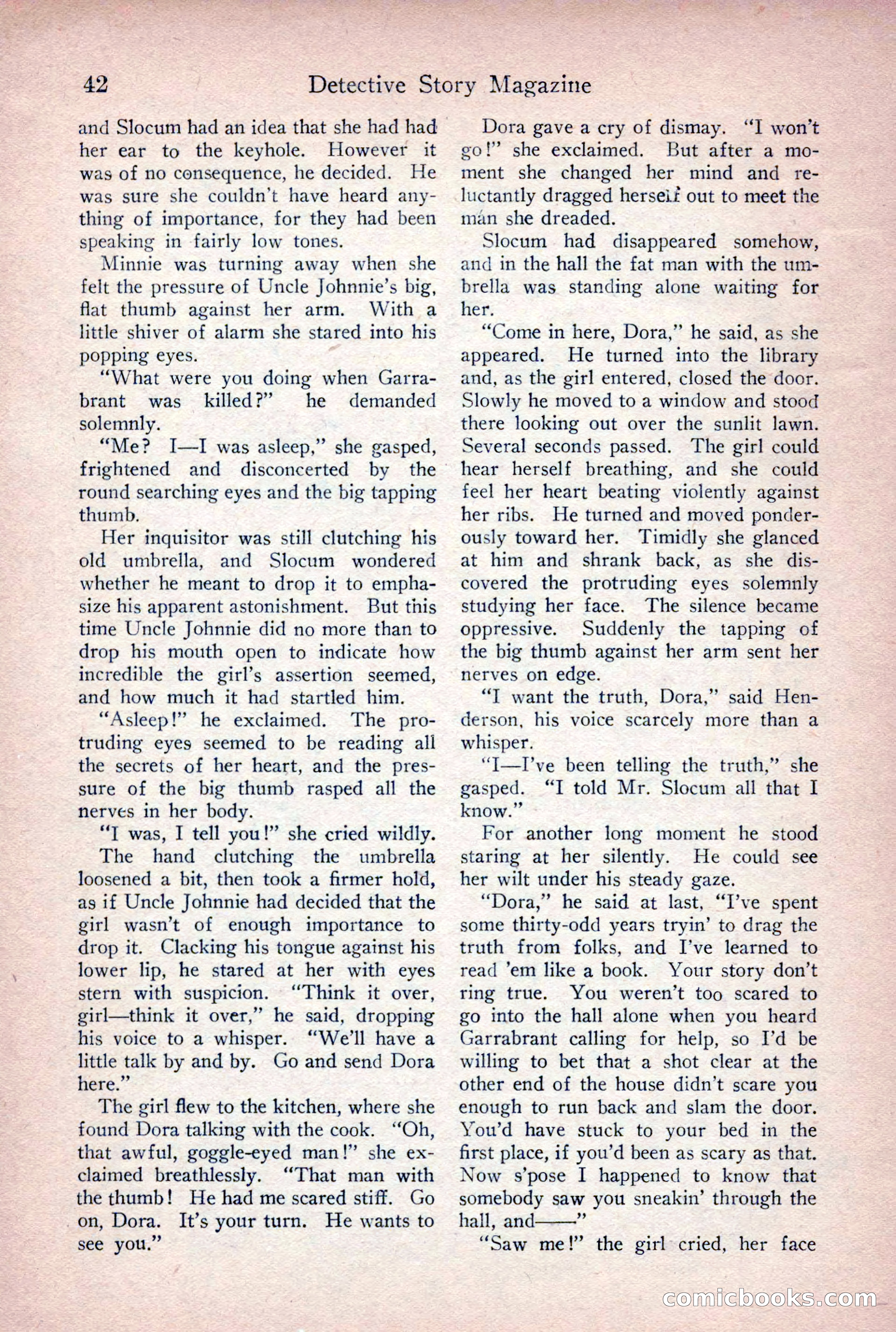 Detective Story Magazine, June 9, 1923 — page 44 of 148