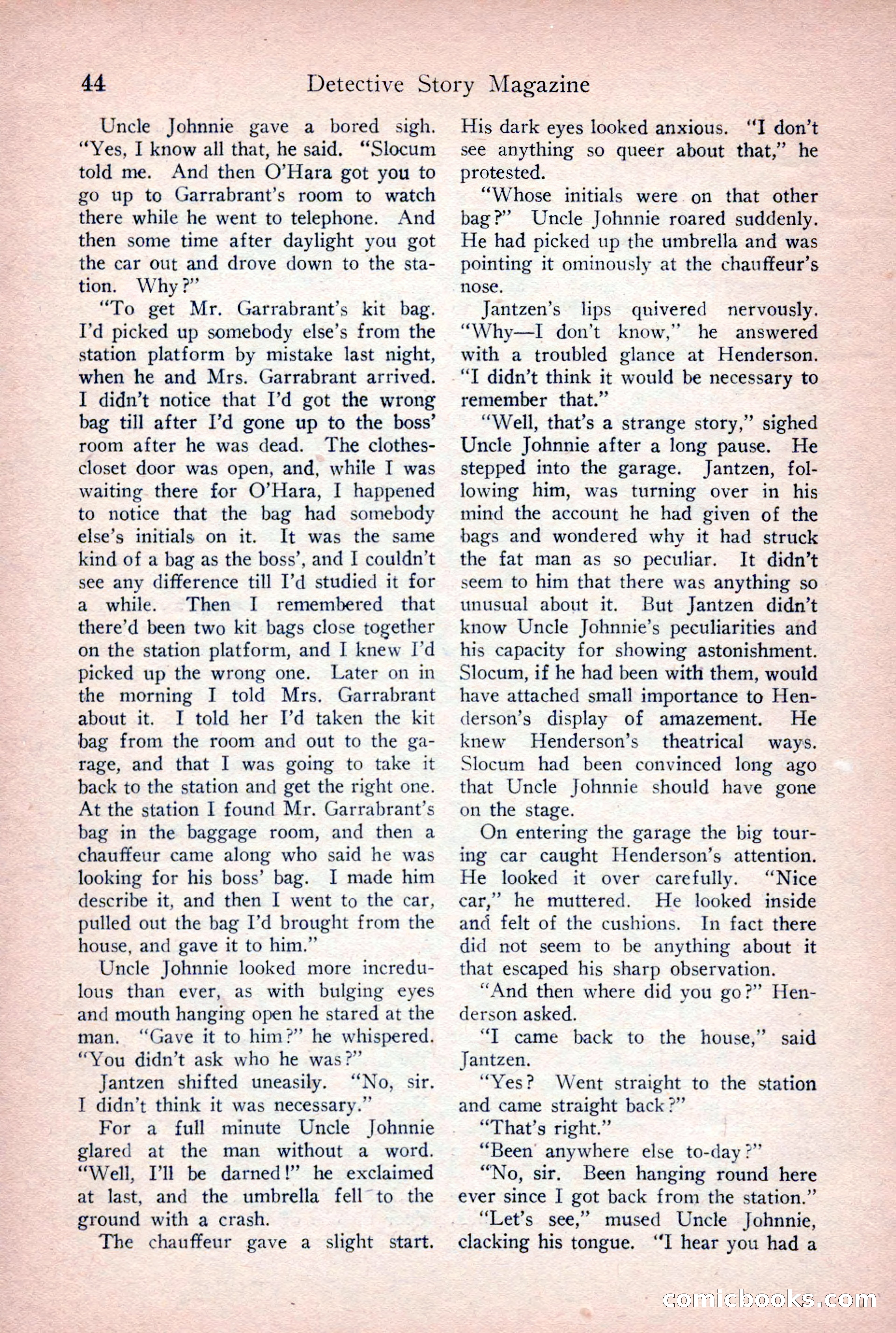 Detective Story Magazine, June 9, 1923 — page 46 of 148
