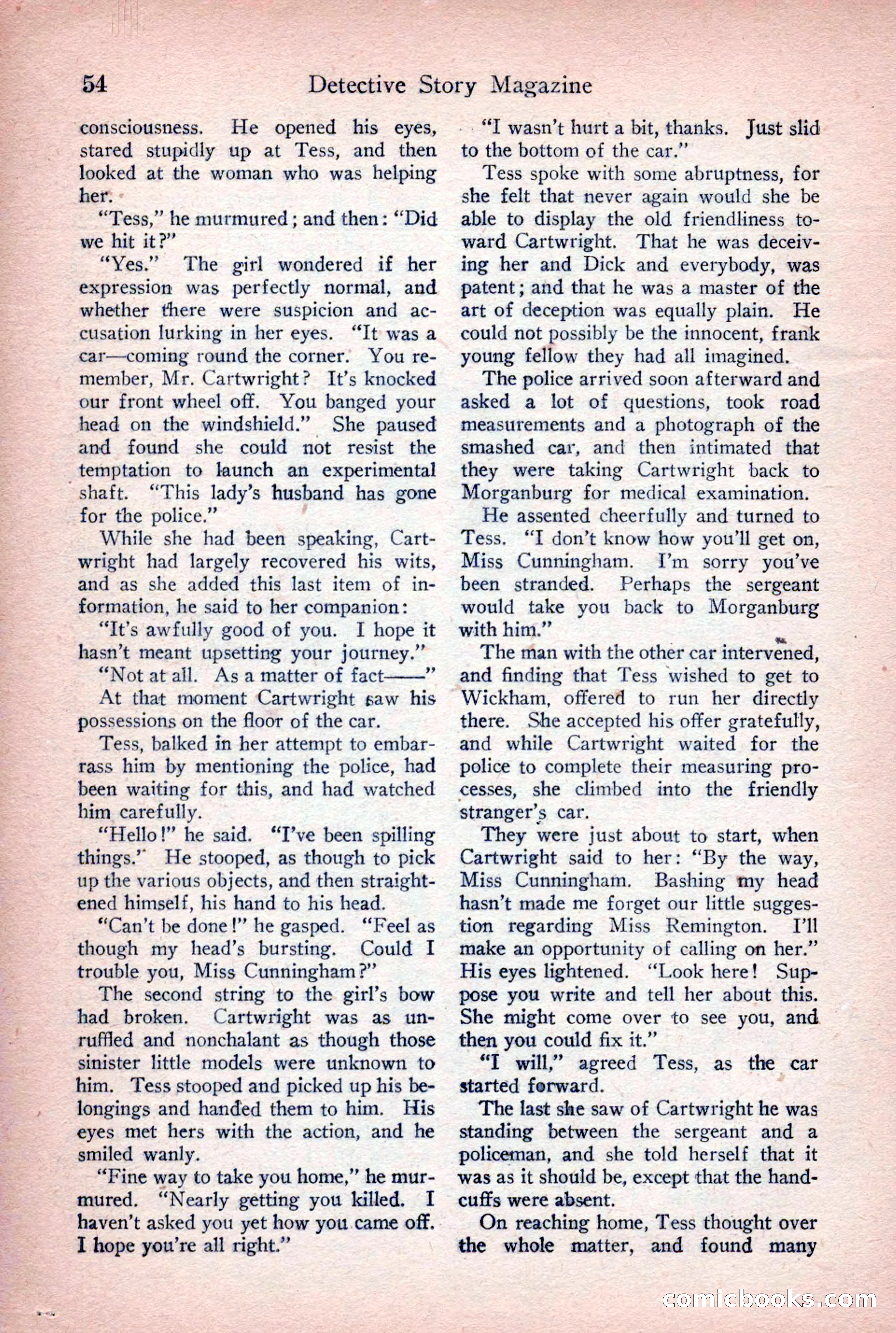 Detective Story Magazine, June 9, 1923 — page 56 of 148
