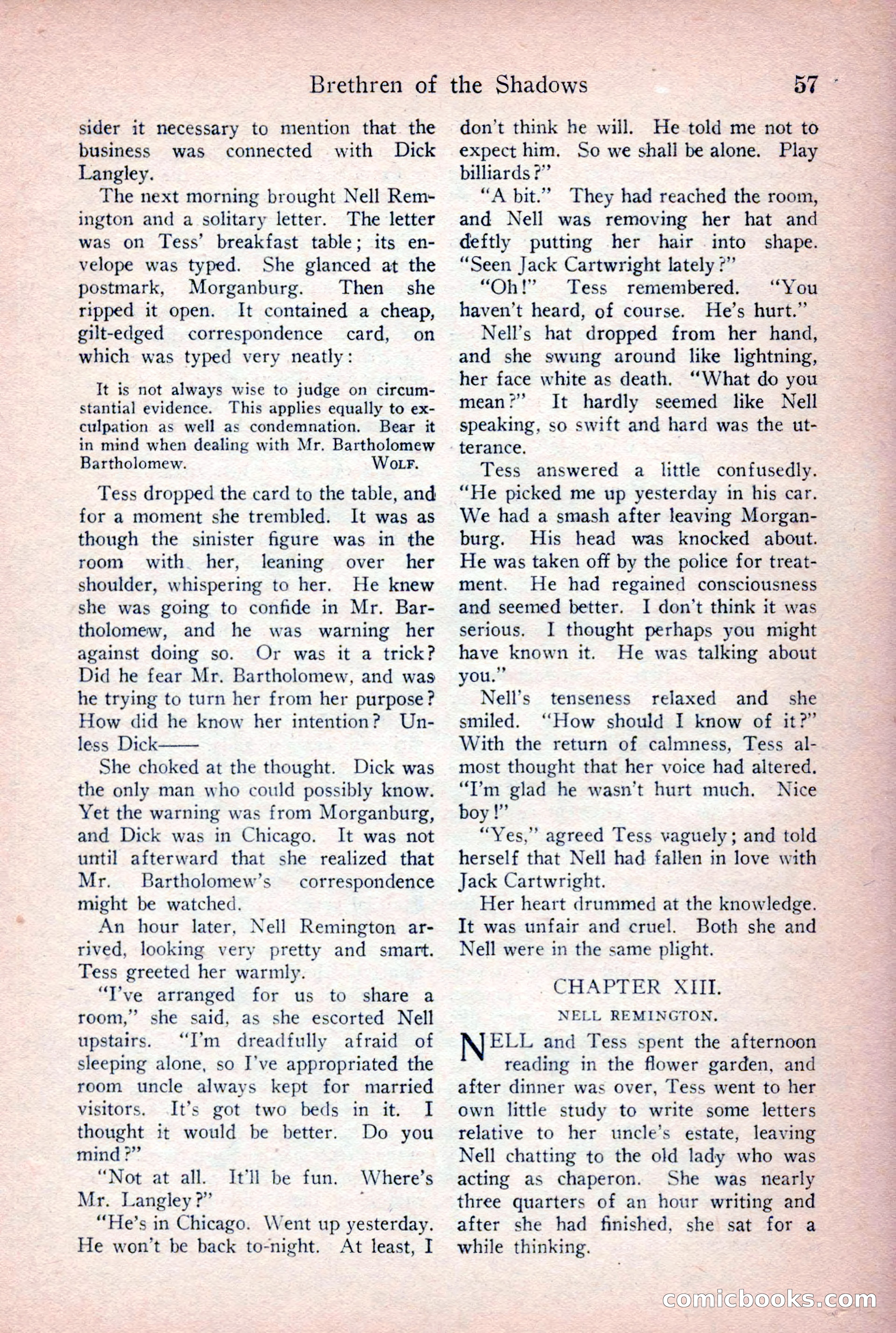 Detective Story Magazine, June 9, 1923 — page 59 of 148