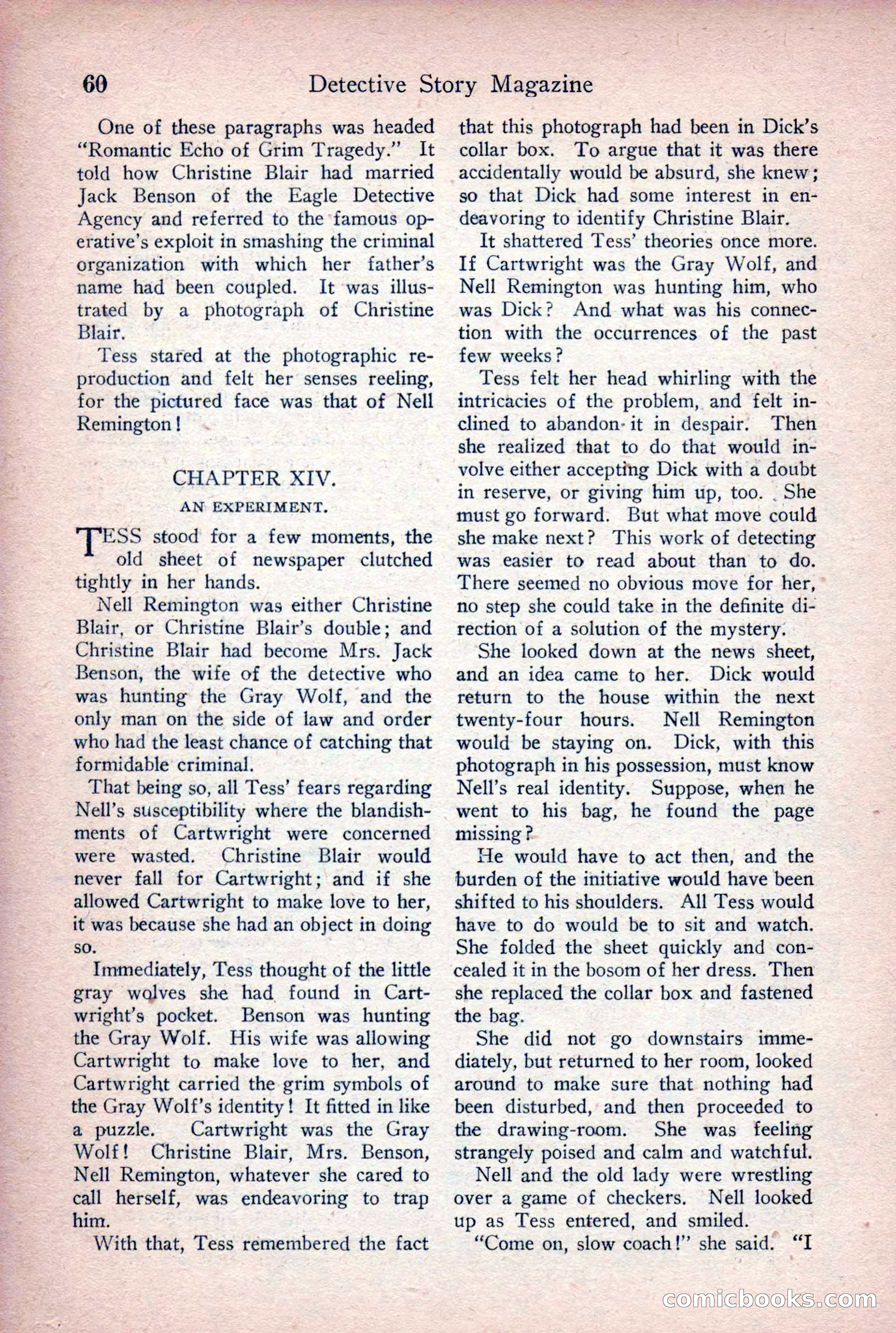 Detective Story Magazine, June 9, 1923 — page 62 of 148