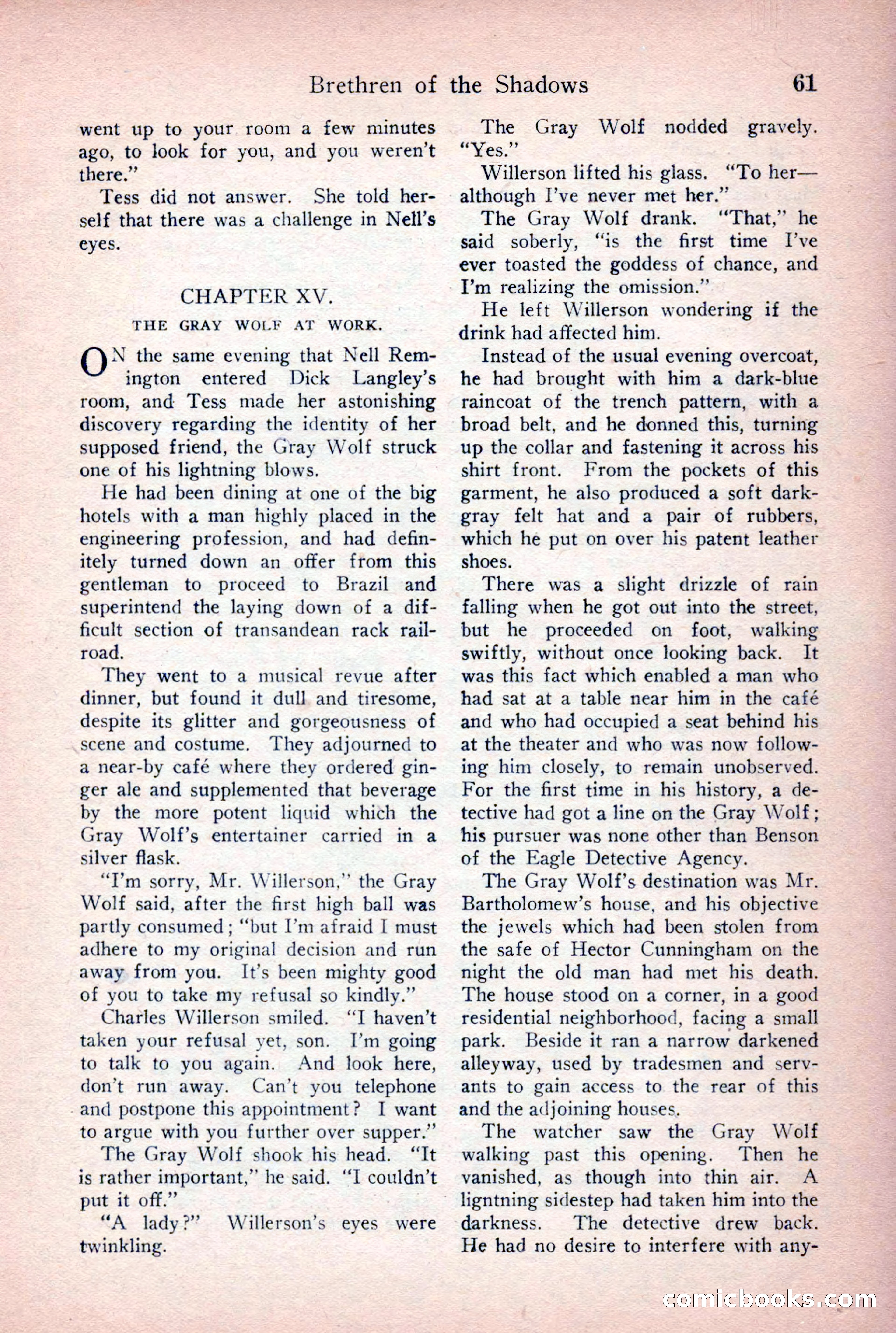 Detective Story Magazine, June 9, 1923 — page 63 of 148