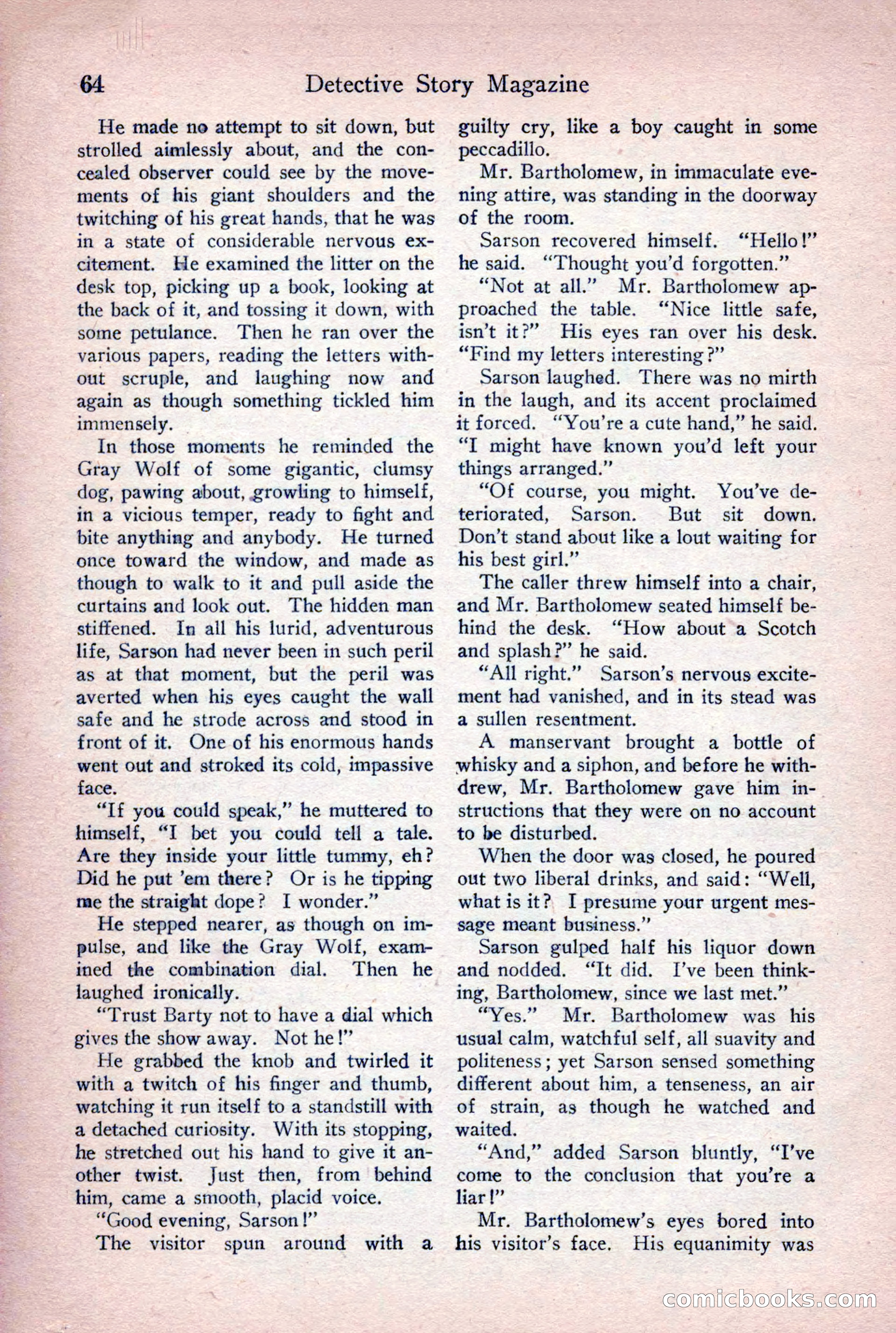 Detective Story Magazine, June 9, 1923 — page 66 of 148